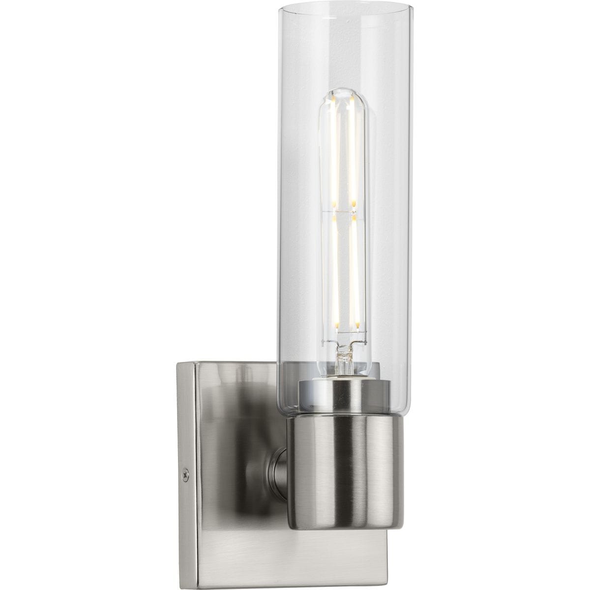 Progress Lighting P300299-009 Clarion 5-in 1 -Light Brushed Nickel Traditional Vanity light