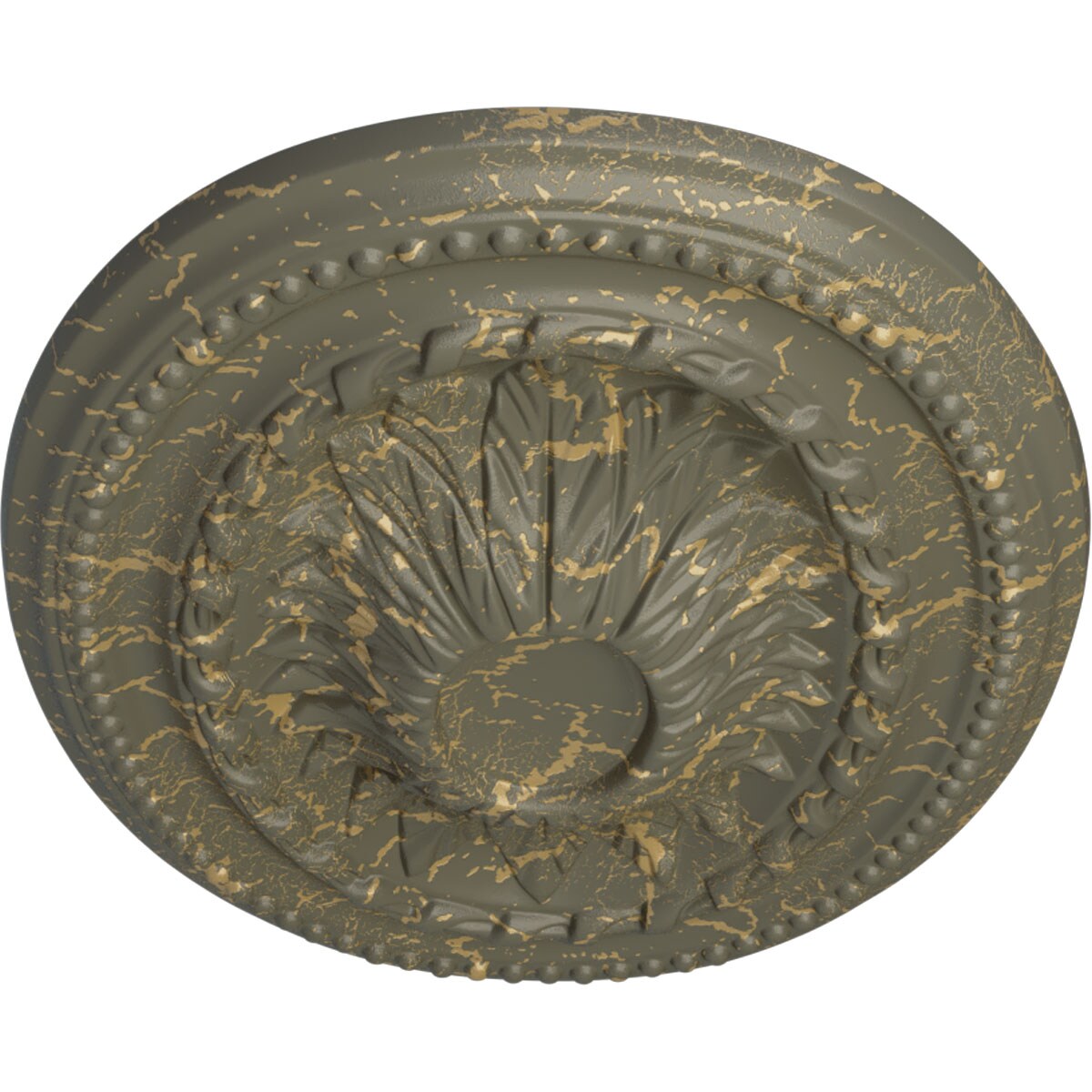 Ekena Millwork CM18SAWHC Ceiling-Medallions - View #2
