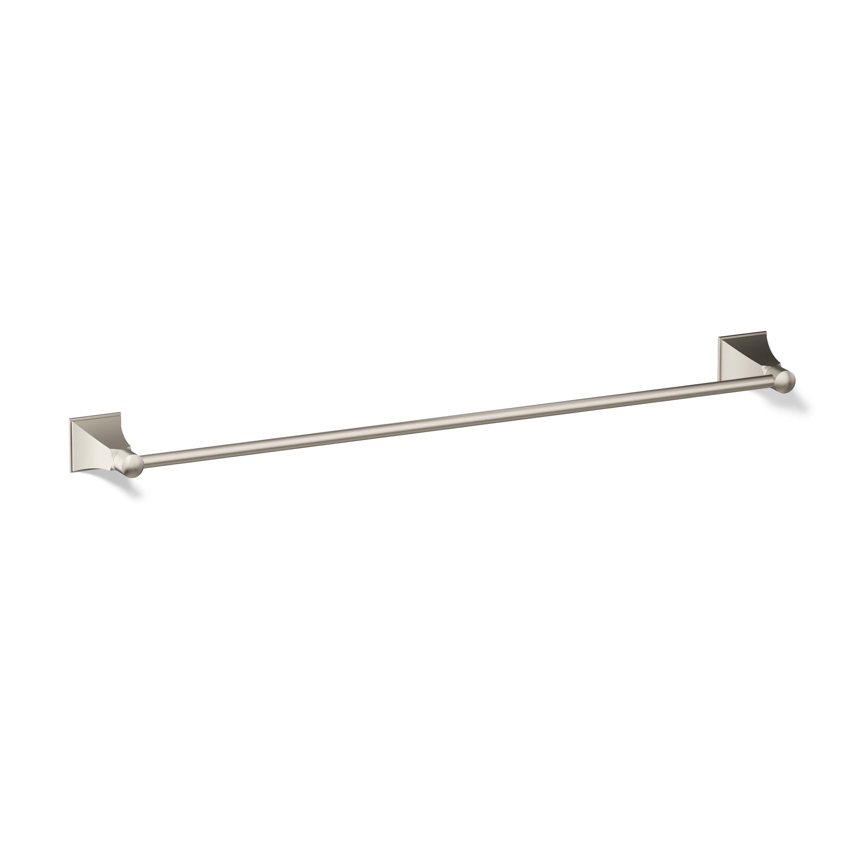 KOHLER - Memoirs 24-in Vibrant Brushed Nickel Wall-mount Single Towel Bar