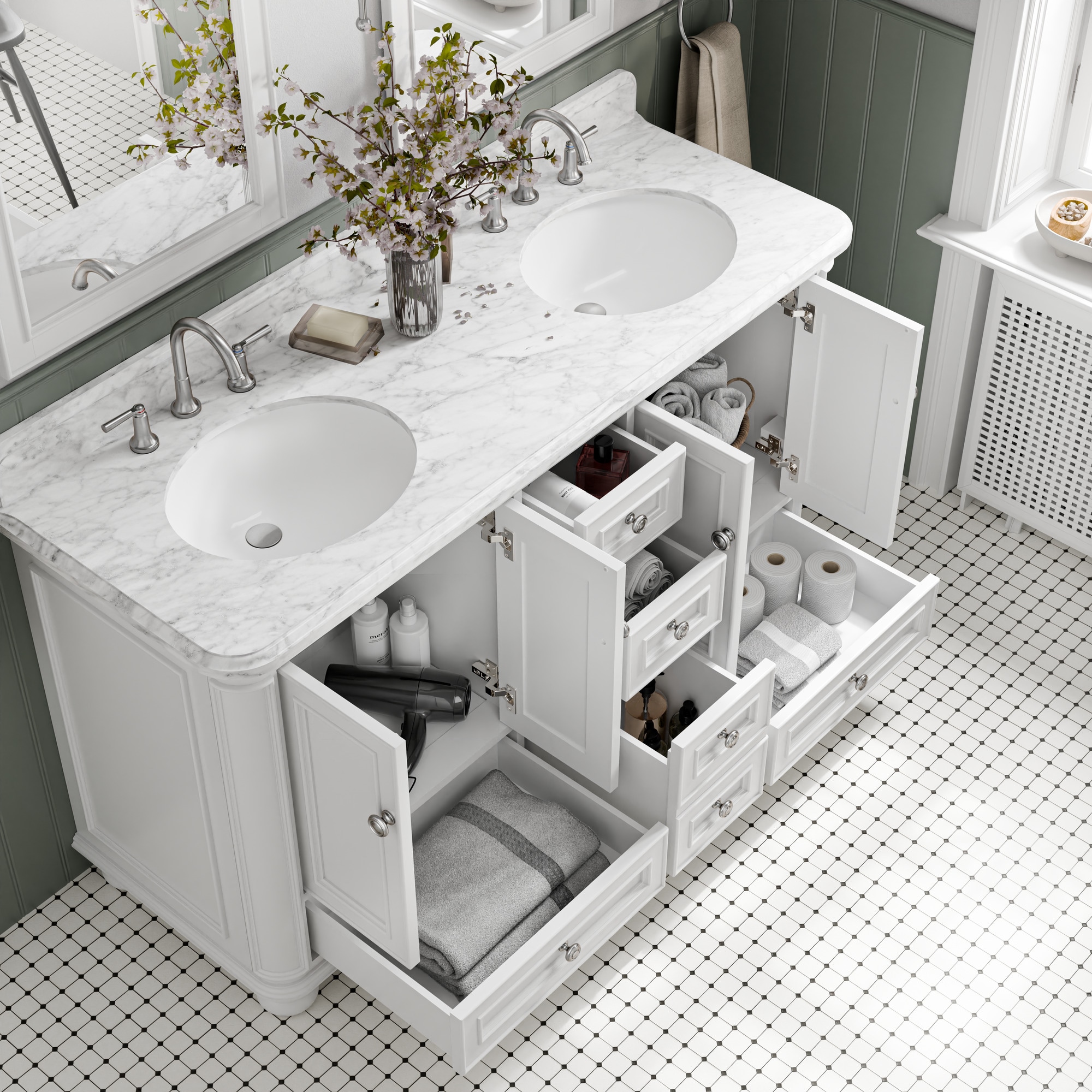 allen + roth 3116VA-60-201-900L Bath-Vanity-Combo - View #7