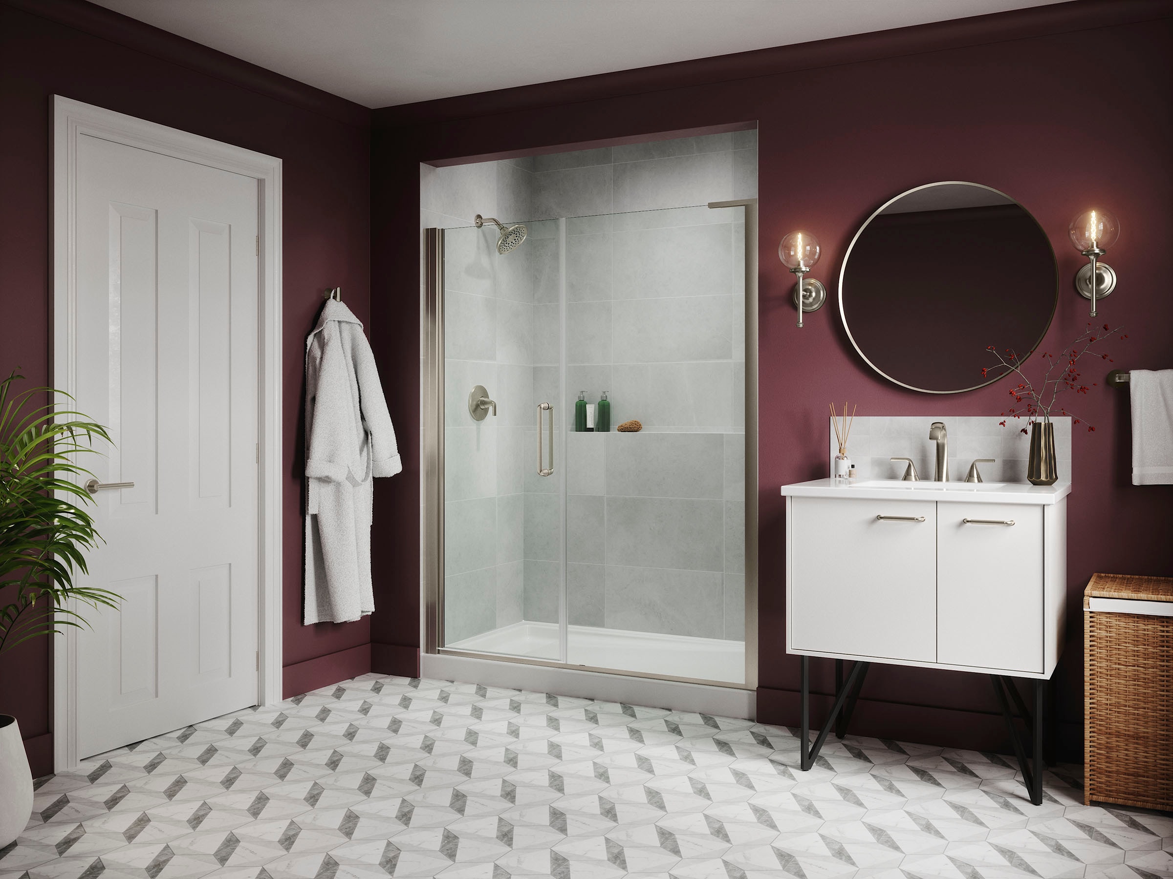Silestone Miami White Quartz 31-Inch Vanity Top with Rectangle Cutout