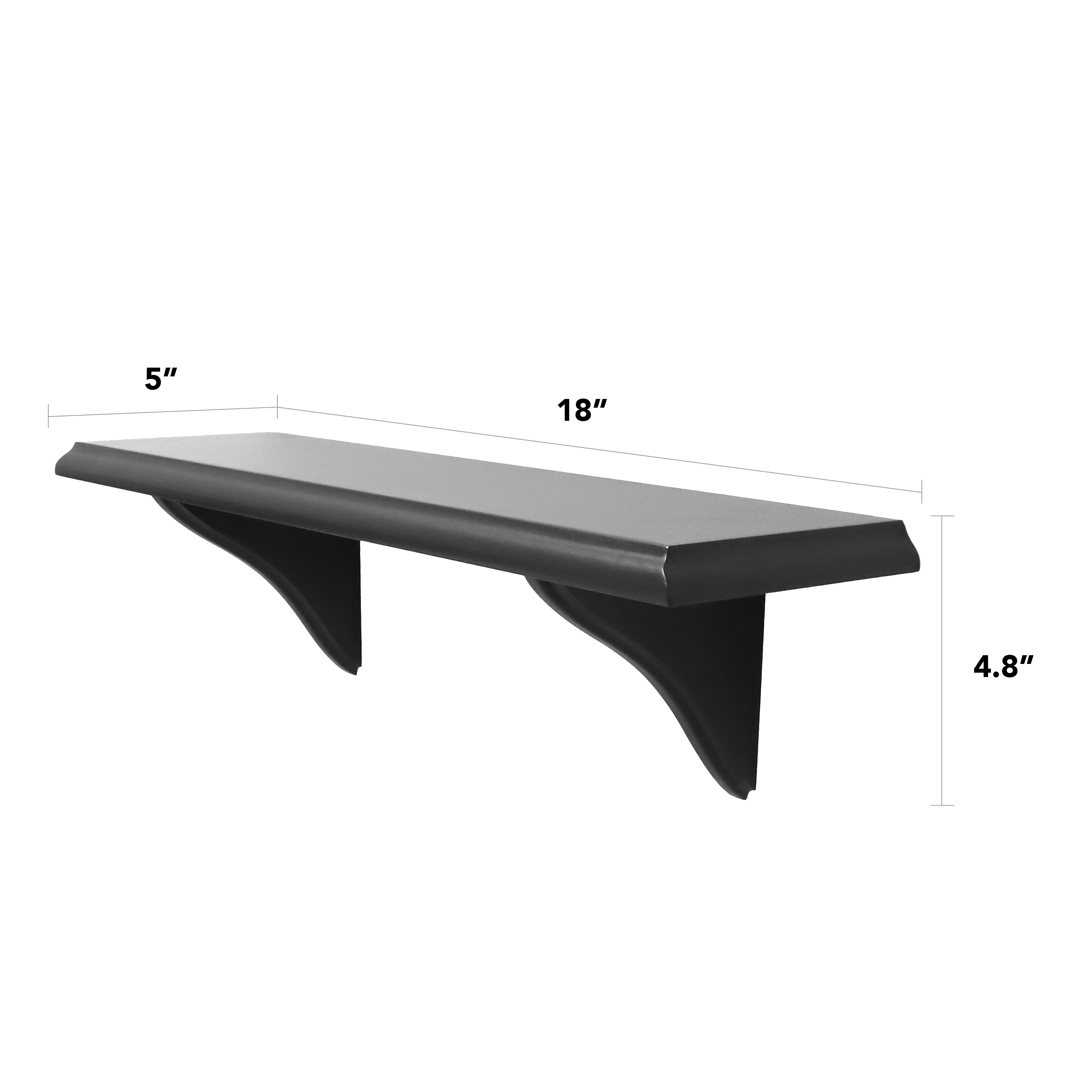 Style Selections 9481242 Wall-Mounted-Shelving - View #4