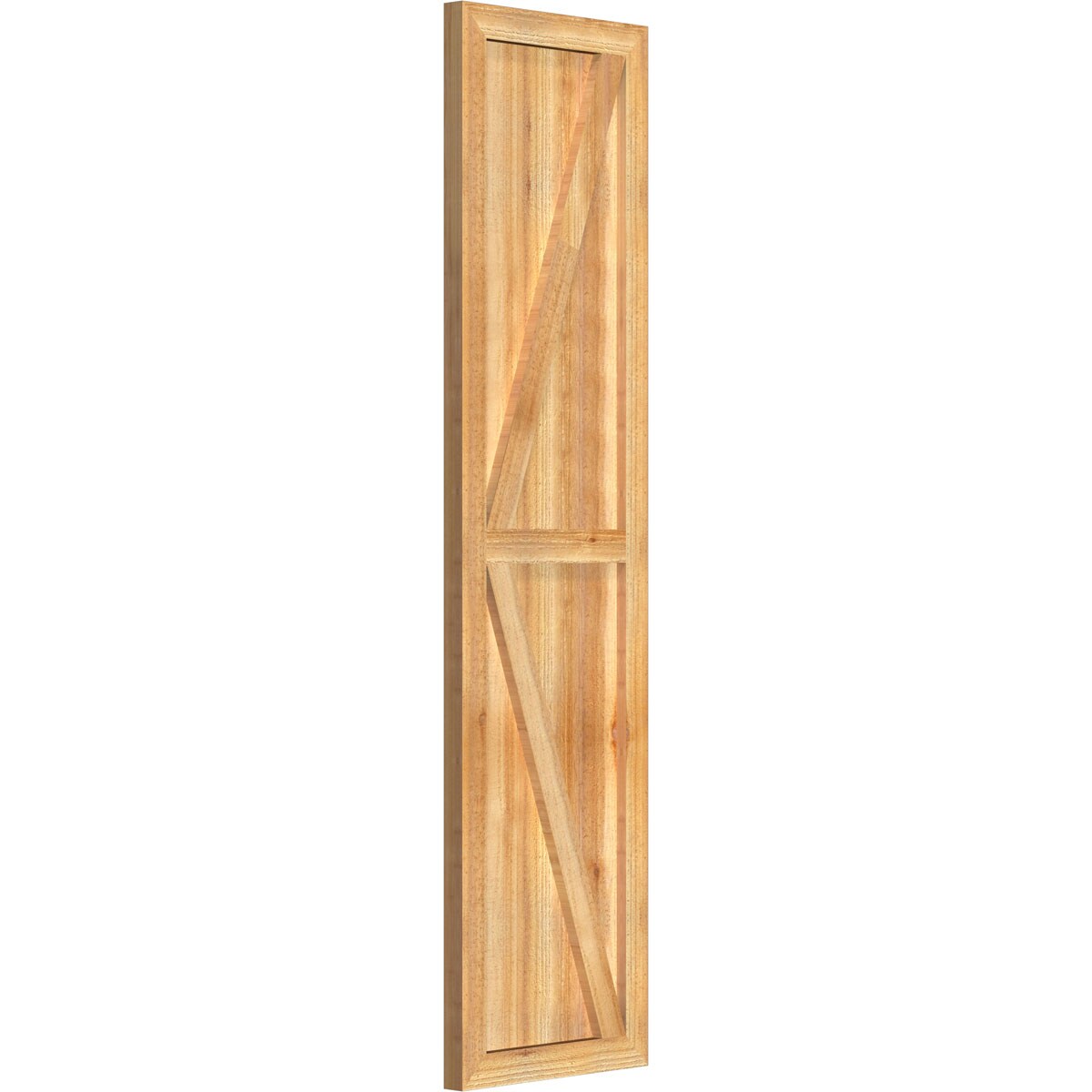 Ekena Millwork RBF06Z16X063RWR Exterior-Shutters - View #2