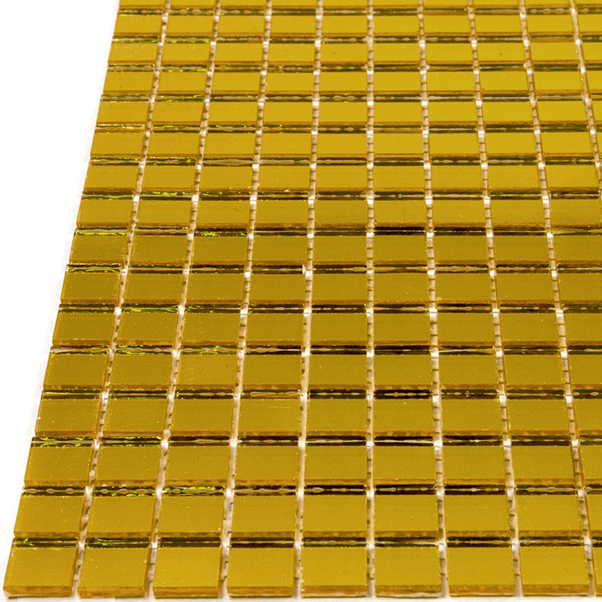 Apollo Tile Altin Silver 11-1/2-in x 11-1/2-in Glossy Glass Uniform Squares Floor and Wall Tile (18.69-sq. ft/ Carton)