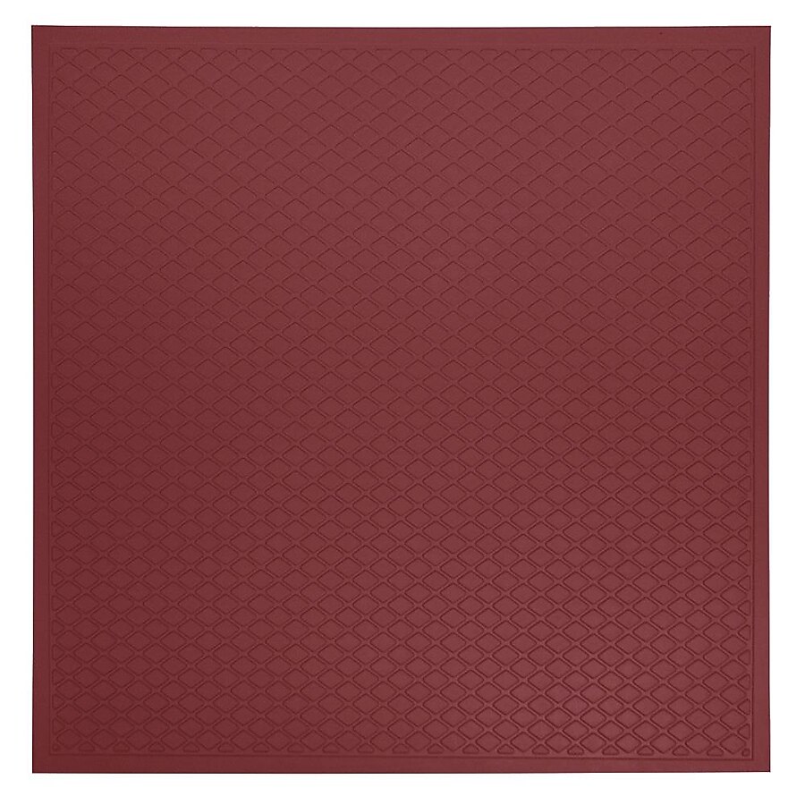 Flexco Rubber Tile Berry 24-in x 24-in Vinyl Tile Flooring (5.06-sq ft) Flexco Rubber Tile Berry 24-in x 24-in Vinyl Tile Flooring (5.06-sq ft)