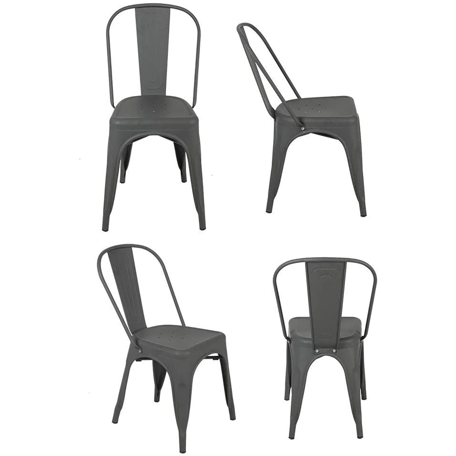 CASAINC YY0001A-GR Dining-Chairs - View #7