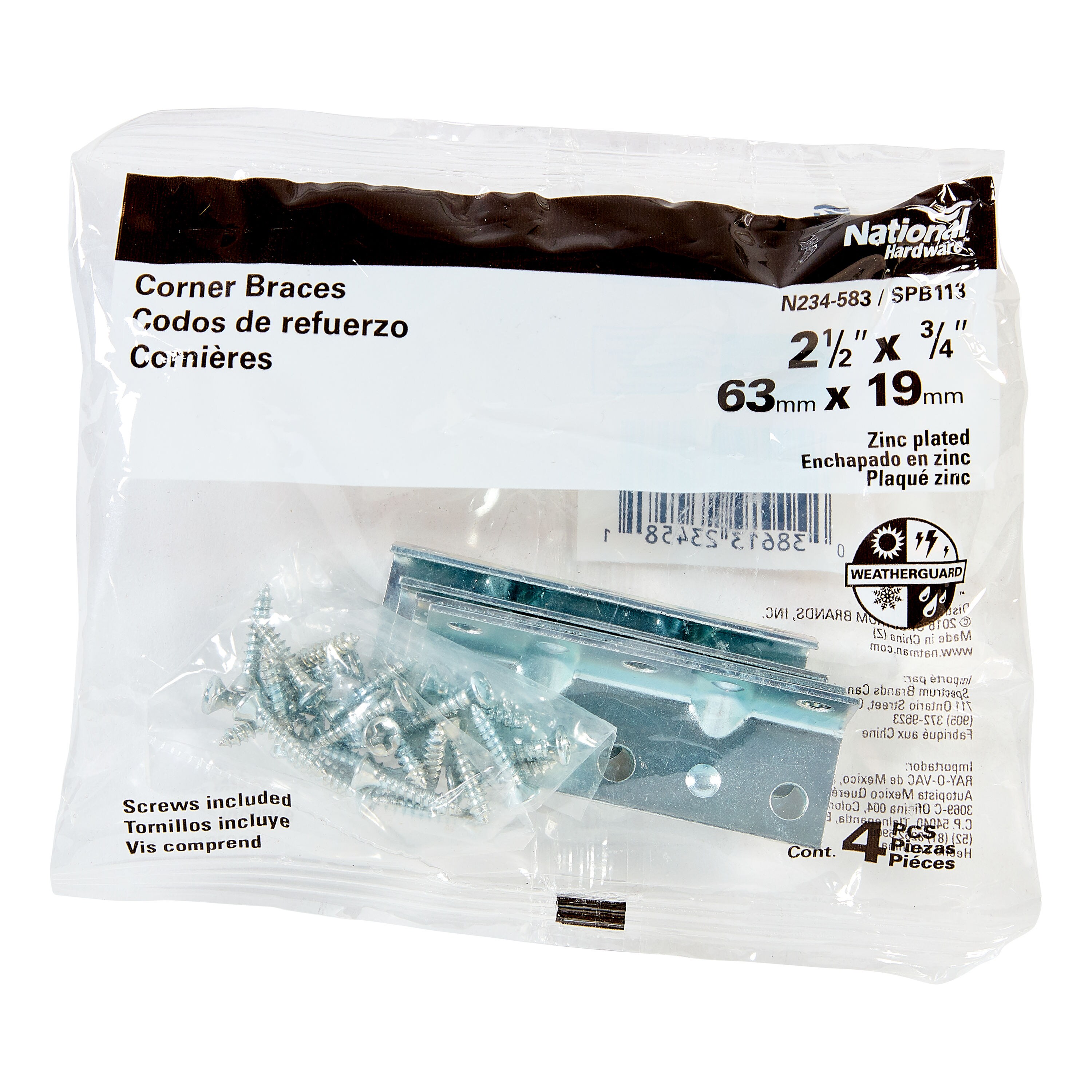 National Hardware N234-583 Mending-Plates-Brackets-Braces - View #5