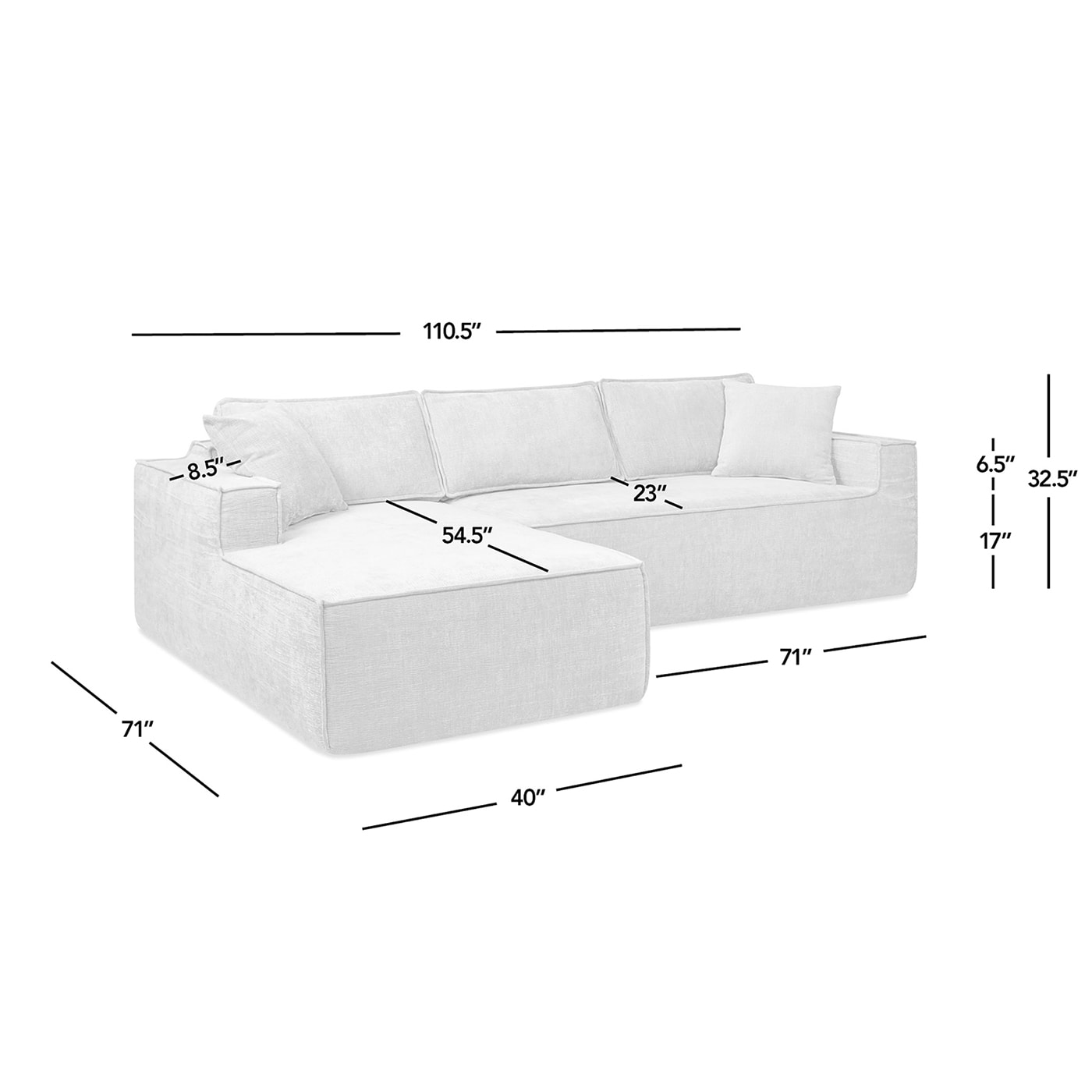 Jennifer Taylor Home LXVG-L-66550 Sofas-Loveseats - View #14