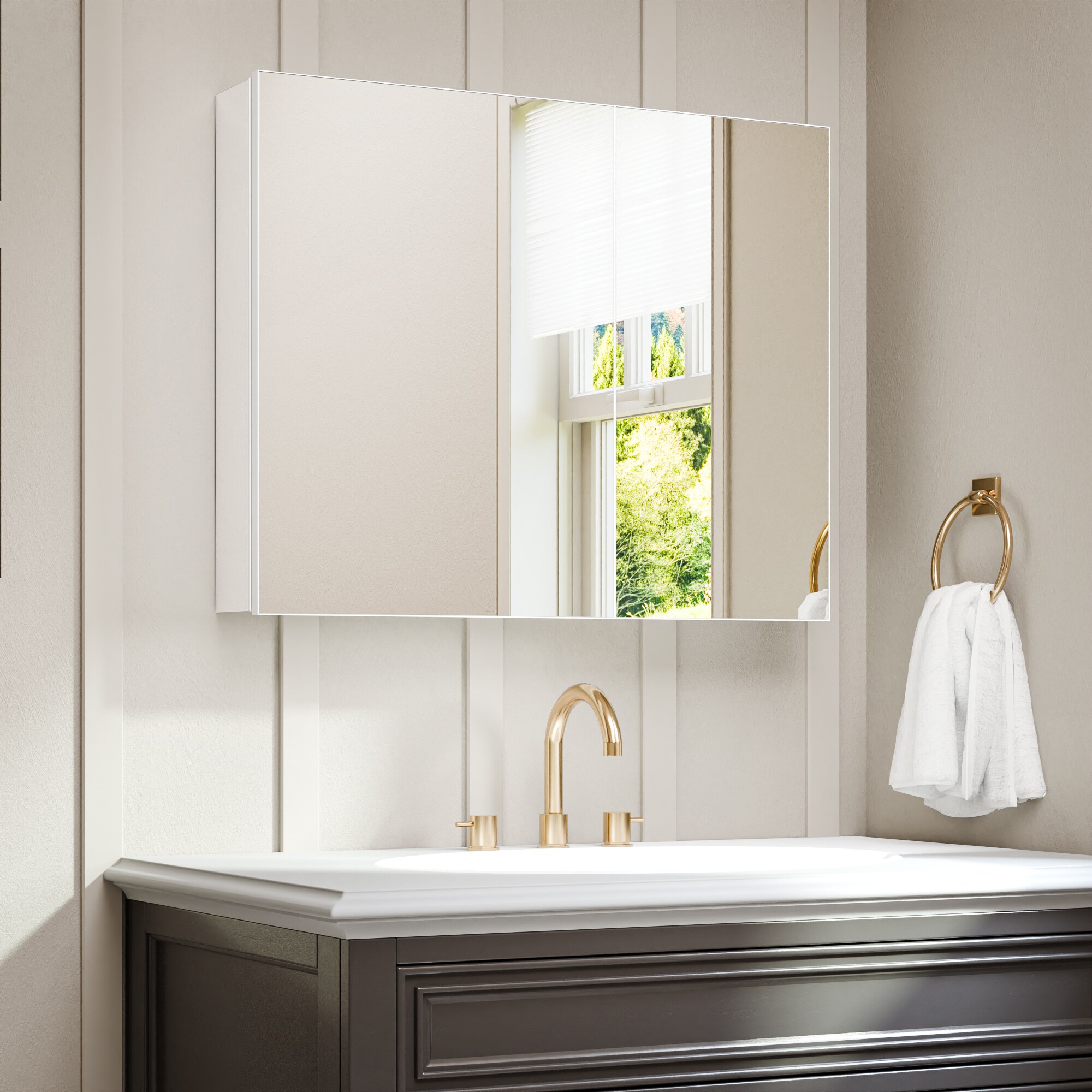 ExBrite KDMC3024V18SL Bathroom-Medicine-Cabinets - View #2