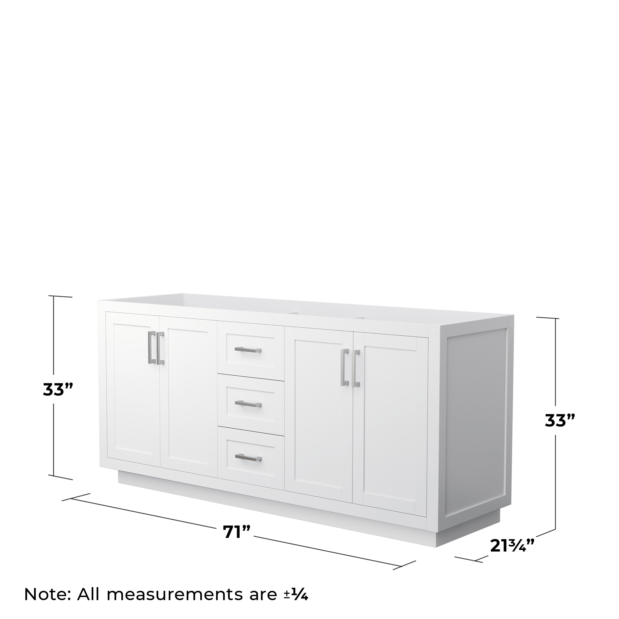Wyndham Collection WCF292972DWHCXSXXMXX vanities - View #3