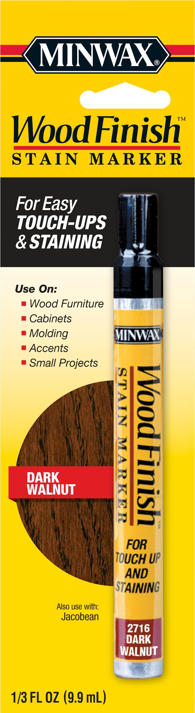 Furniture Markers Touch Up Wood Furniture Filler Pen, Black - Bed Bath &  Beyond - 37240993