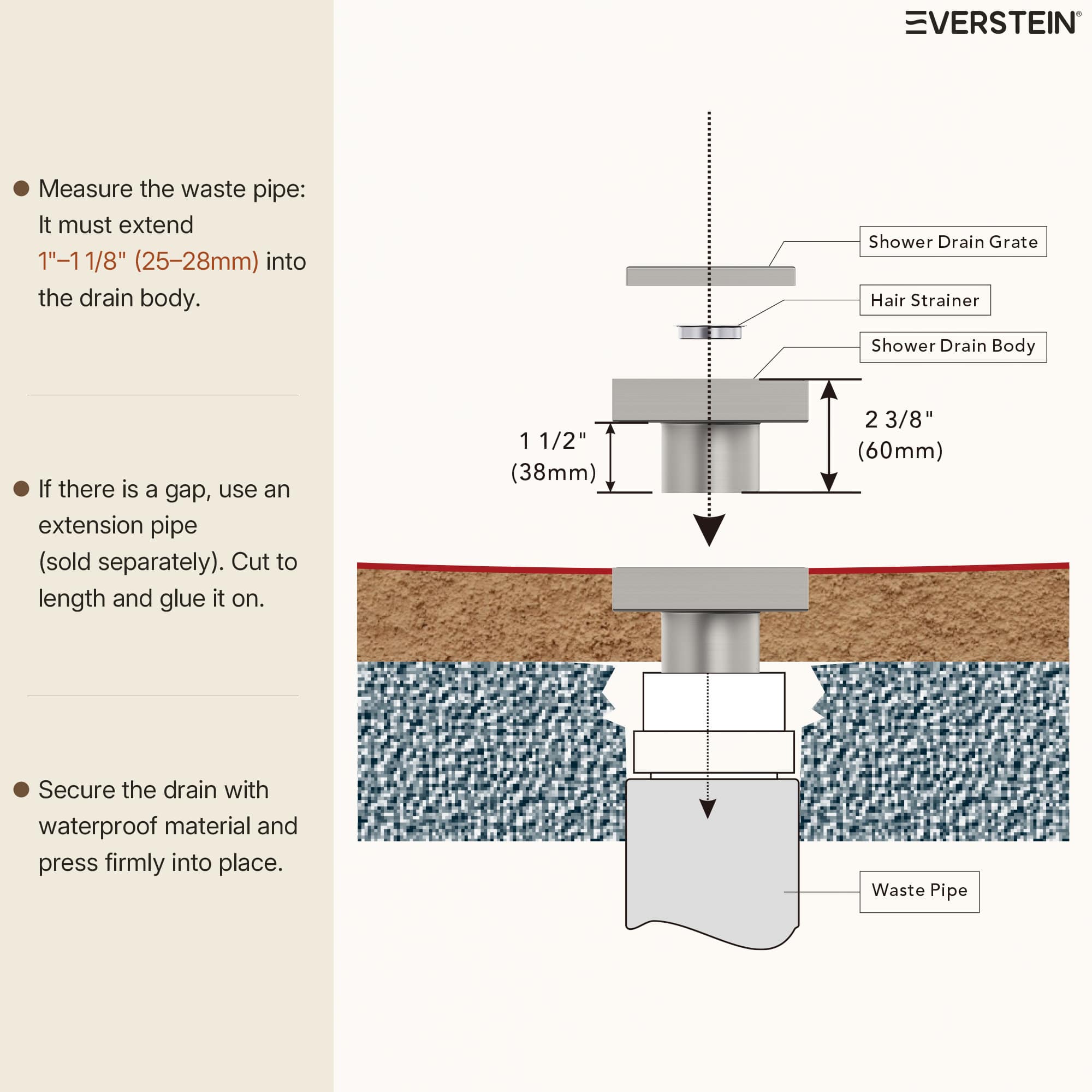 EVERSTEIN SFS-3065-NK Drains-Flanges - View #7