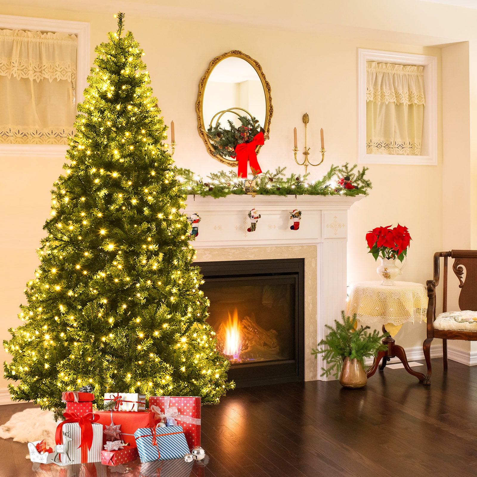 WELLFOR CM-HWY-20681 Artificial-Christmas-Trees - View #4