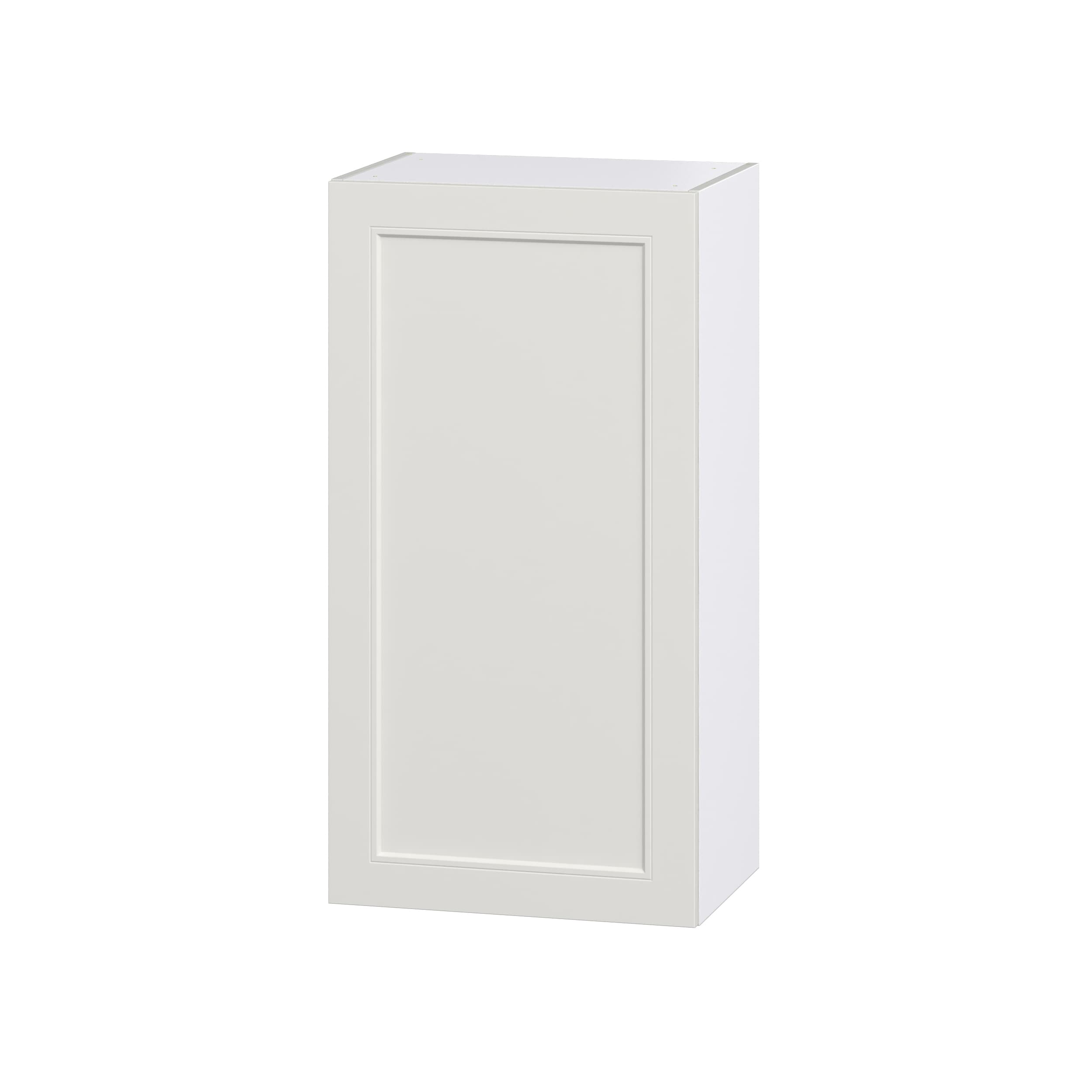 Hugo&Borg DSW2140(L/R)-BE Belcourt 21-in W x 40-in H x 14-in D Painted Light Gray Wall Fully assembled Cabinet (Recessed Panel Shaker)