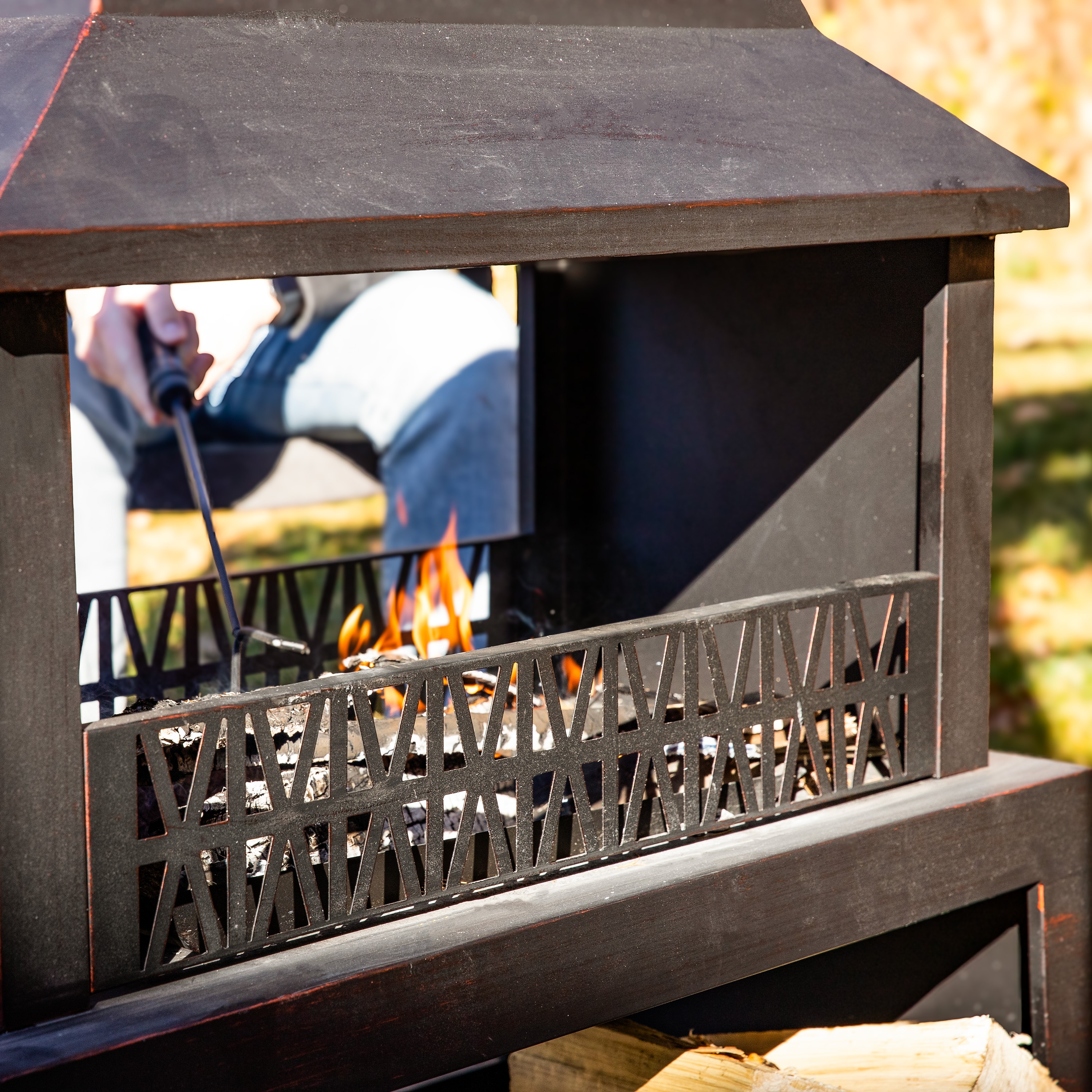Sunnydaze Decor FSN-748 Outdoor-Woodburning-Firepits - View #16