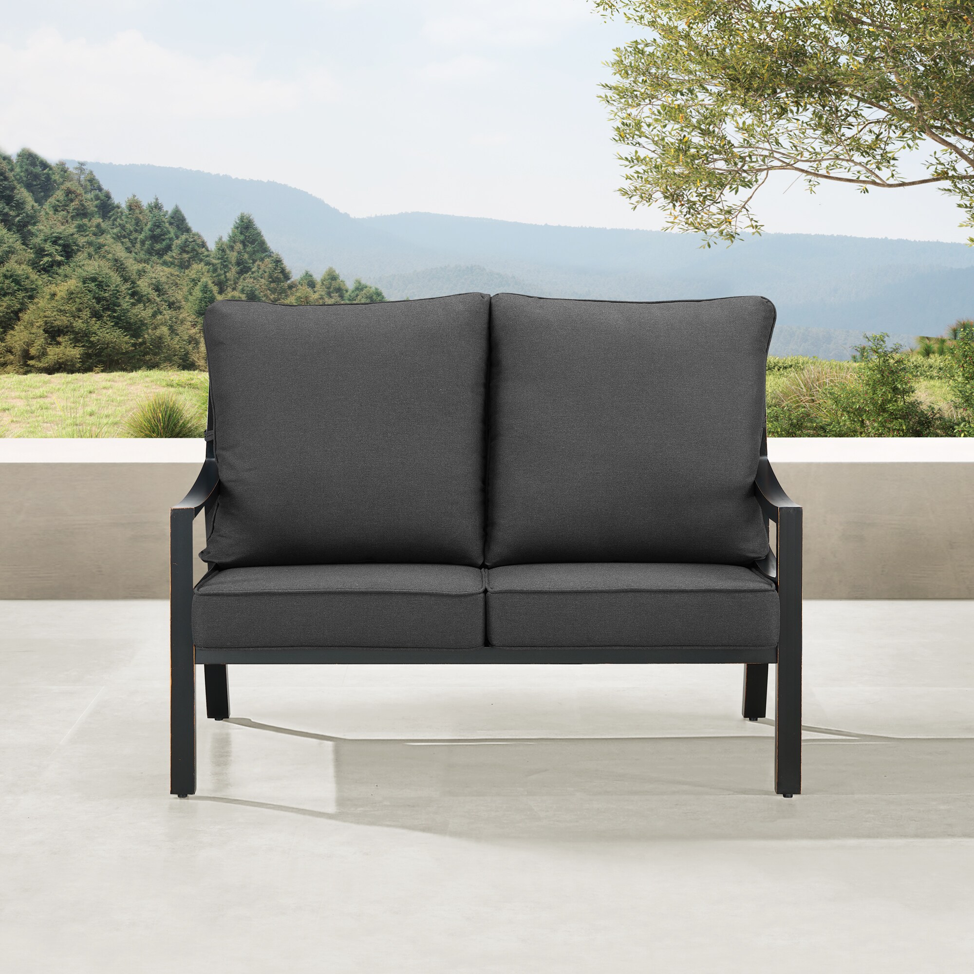 Oakland Living HUDSON-LS-BKCU-AC Patio-Sofas-Daybeds - View #2