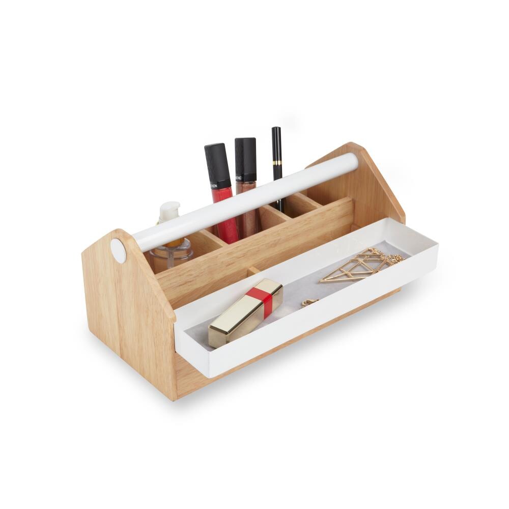 KOHLER Bamboo Twill Bathroom Vanity Drawer Organizer (8.75-in x 3-in) in  the Bathroom Vanity Accessories department at