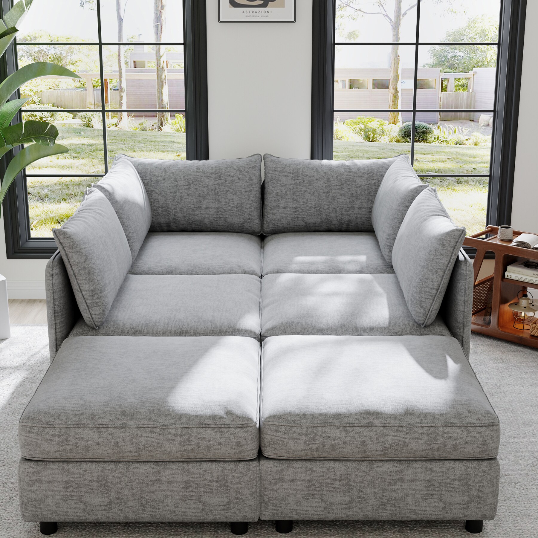 SINOFURN SYA020321GY Sofas-Loveseats - View #6