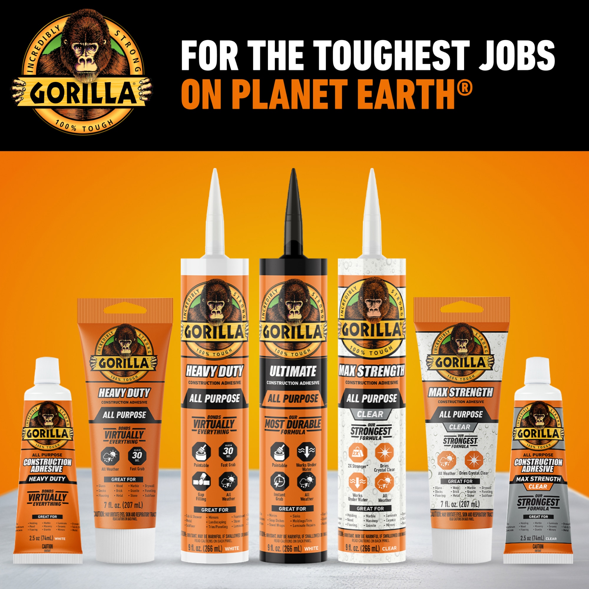 Gorilla 8212302 Construction-Adhesive - View #9
