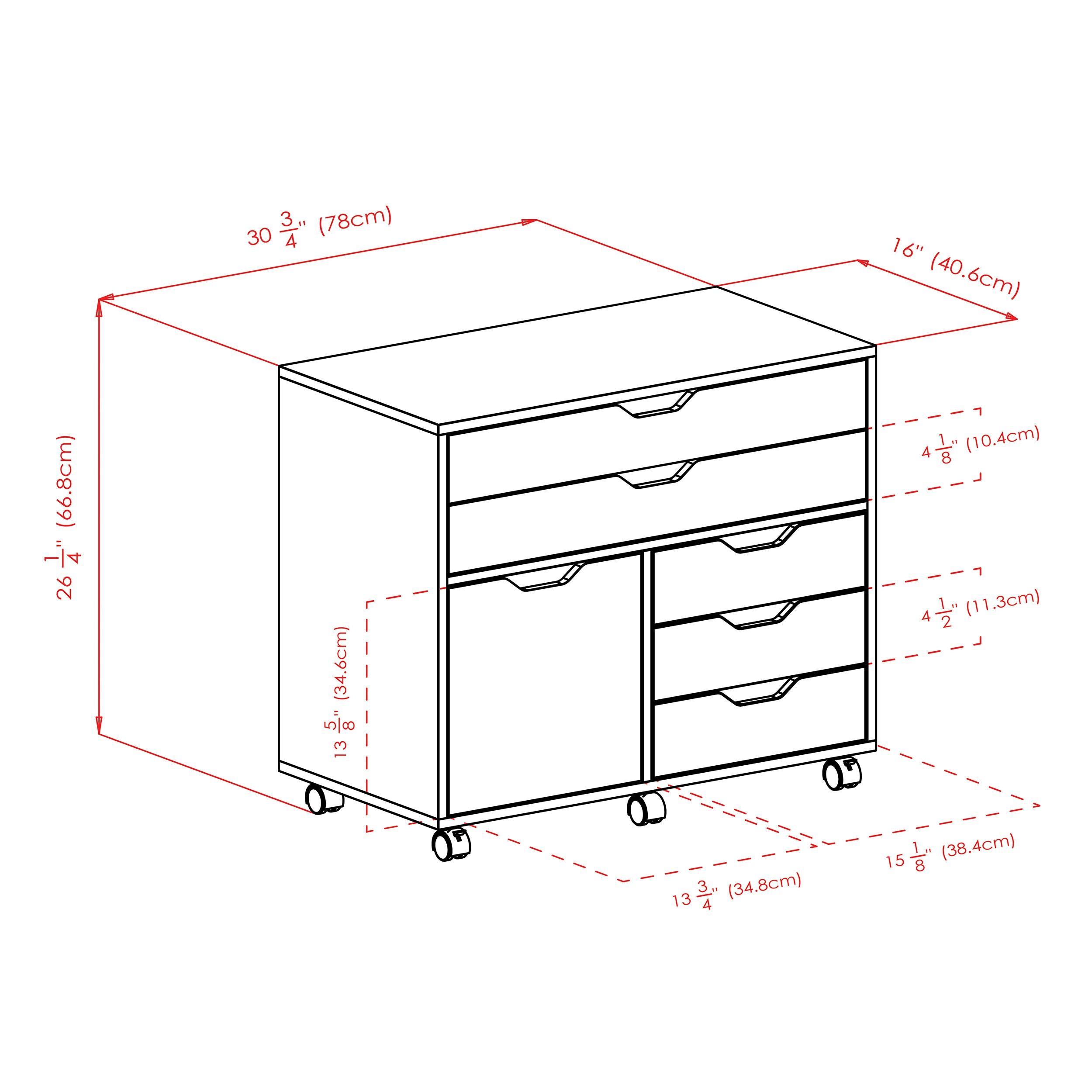 Winsome Wood 20633 Filing-Cabinets - View #10