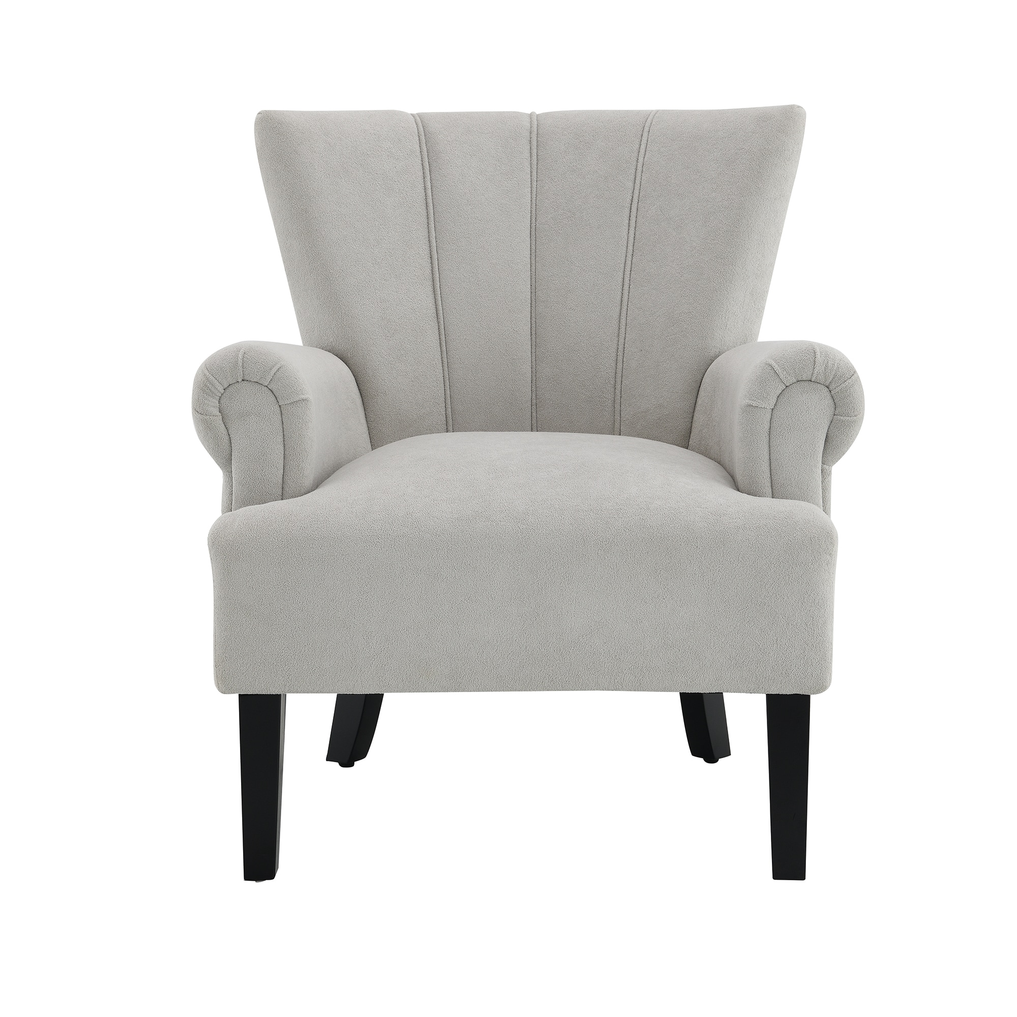 Bybafun YA6100010 Modern Gray Accent Chair