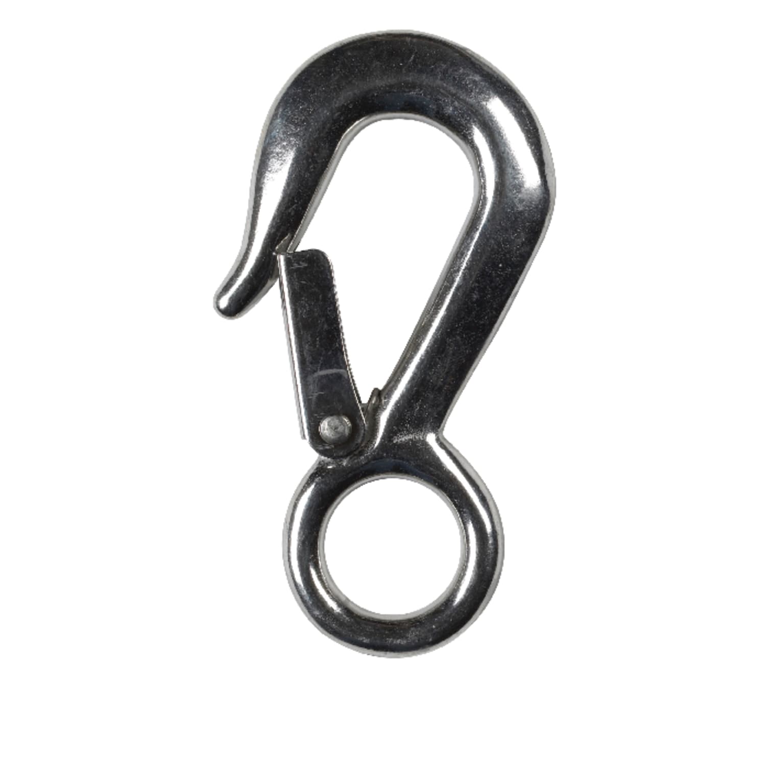 Campbell  3/4 in. D X 4 in. L Polished Steel Snap Hook 400 lb (Pack 10)