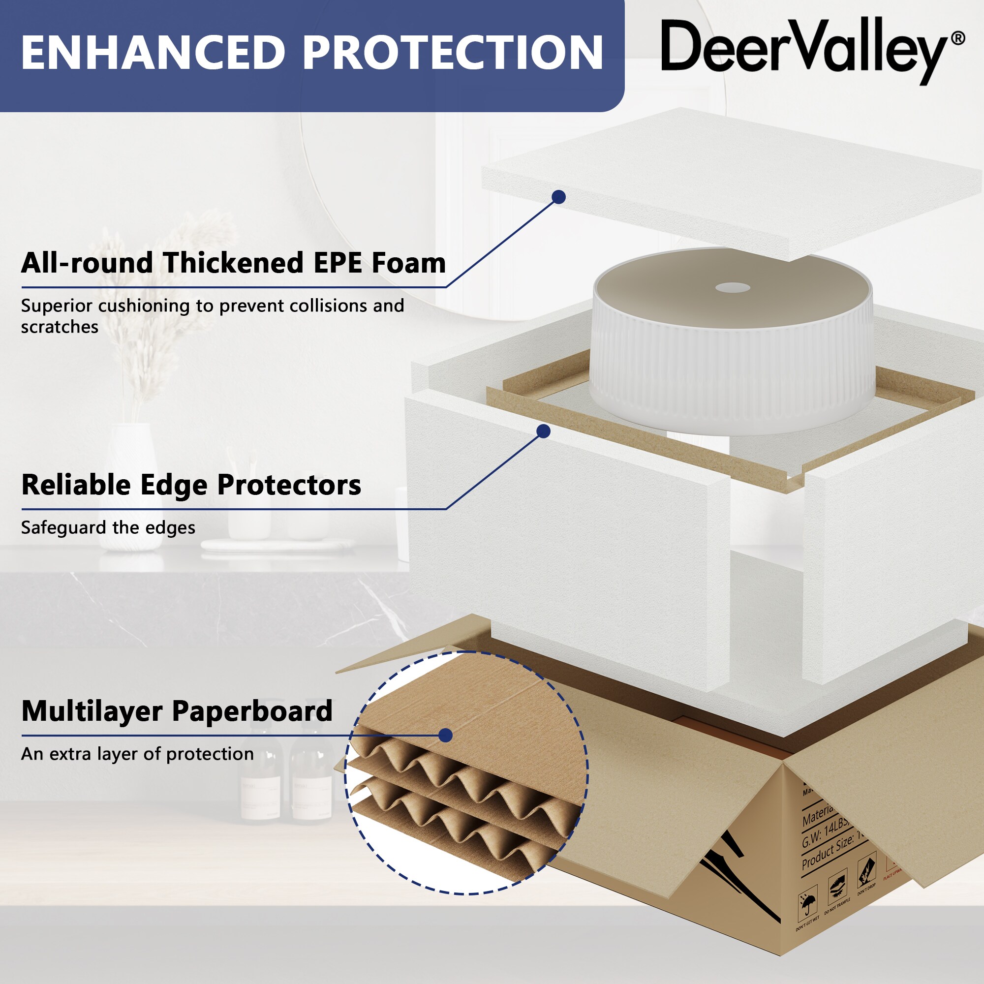 DeerValley DV-1V0320 Bath-Sink - View #5