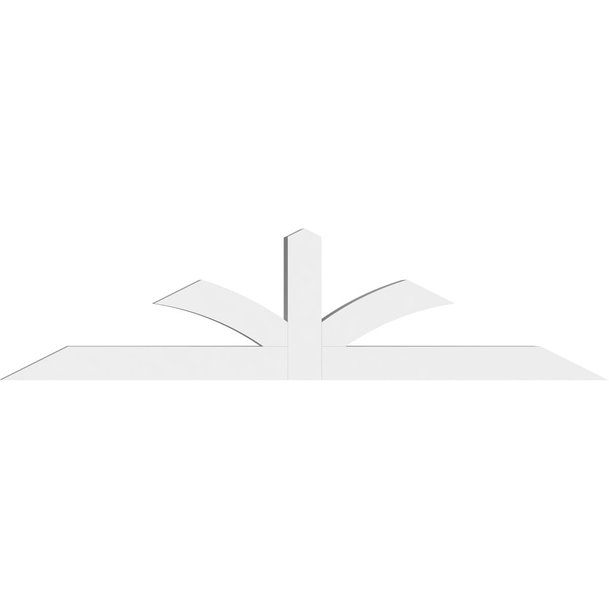 Ekena Millwork GBP072X18X0404RIC00 Exterior-Brackets-Braces - View #2