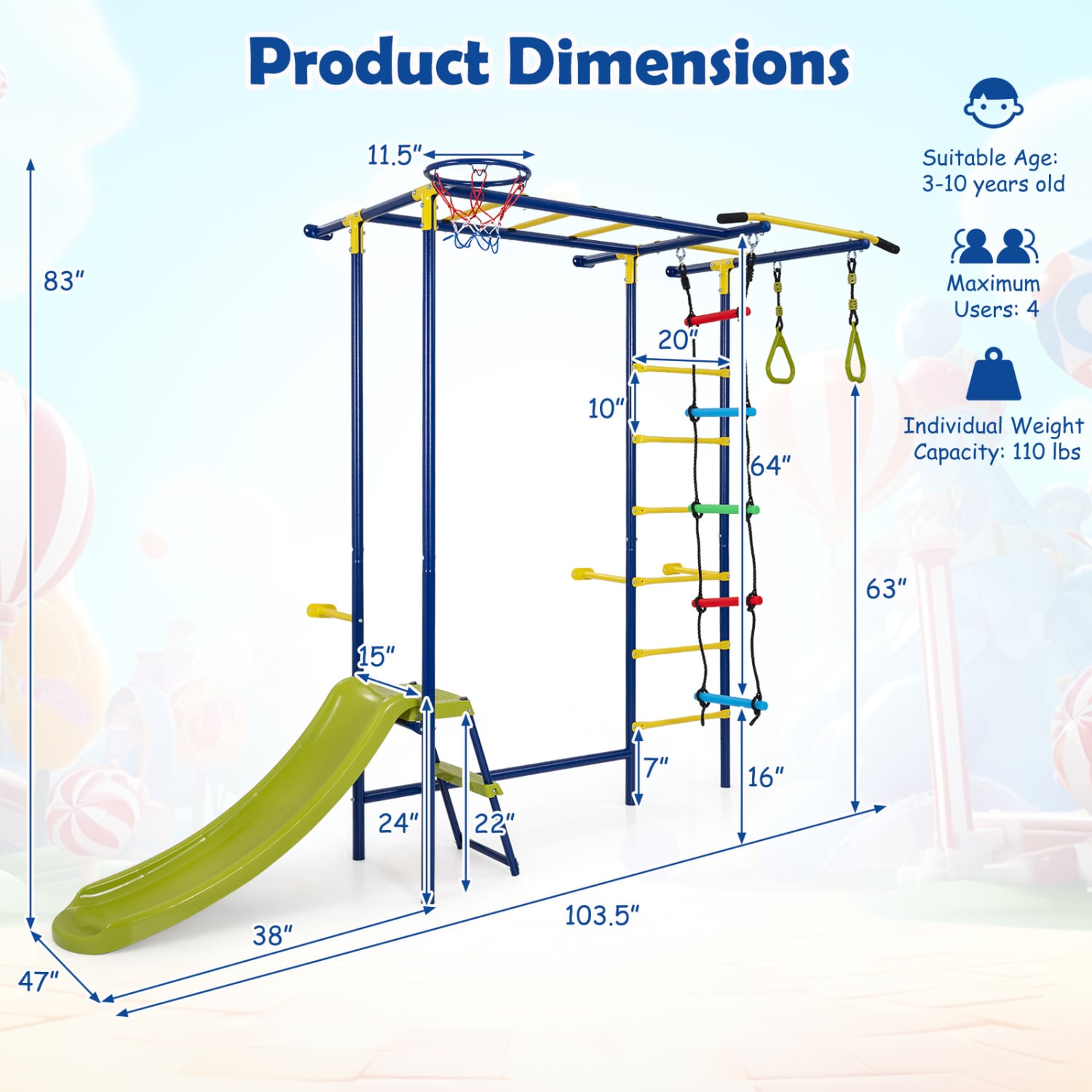 Slickblue D-CO-23731PN climbers - View #8