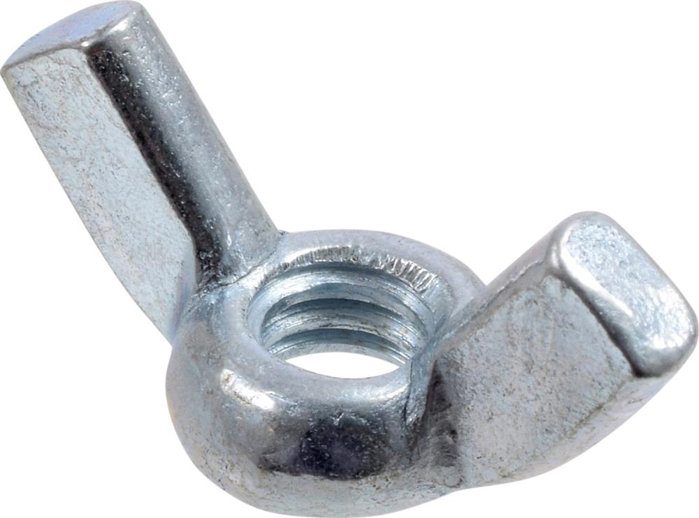 Hillman 180249 100-Count 1/4-in Zinc-Plated Standard (SAE) Forged Wing Nuts
