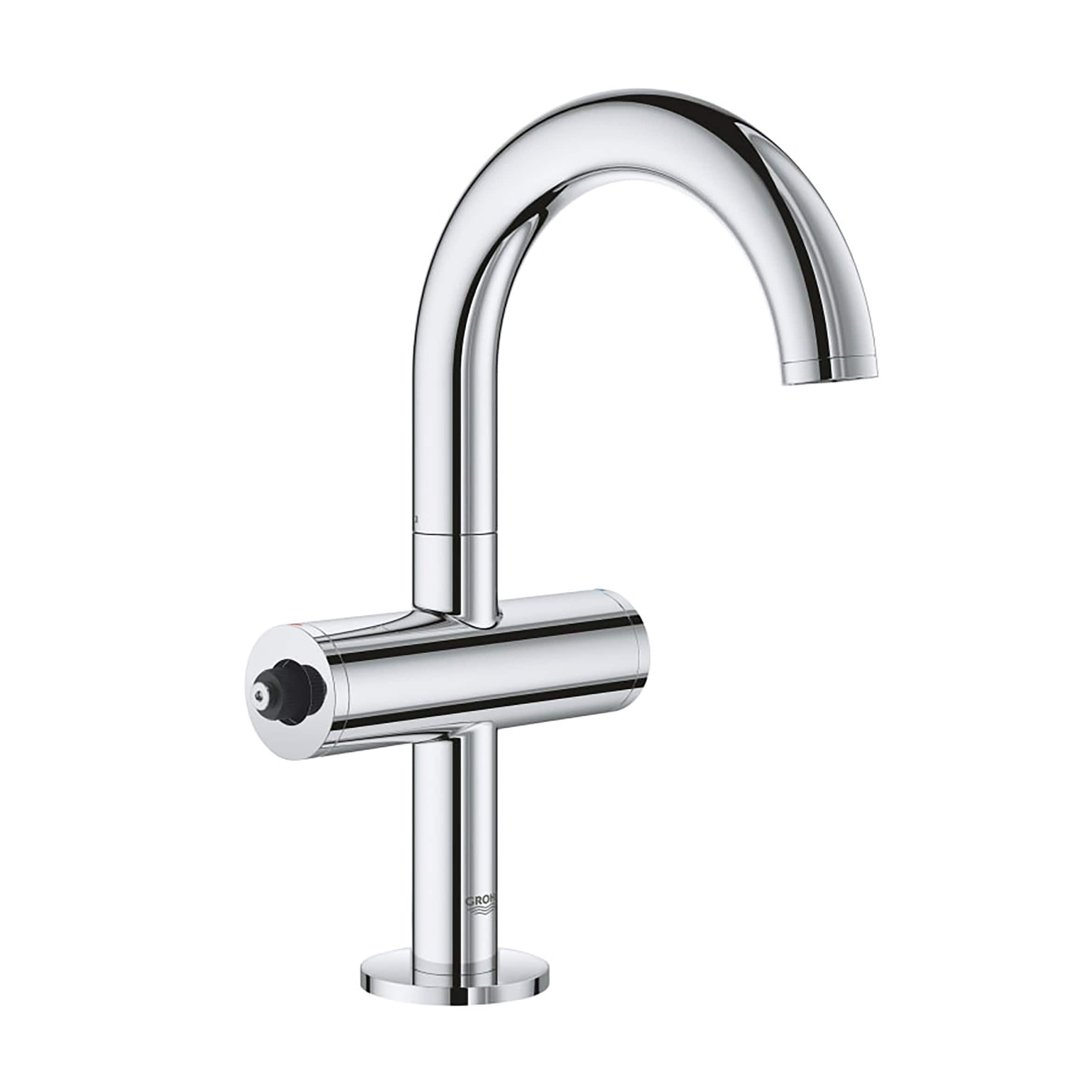 GROHE 21031003 Atrio StarLight Chrome Single hole 2-handle High-arc Residential Handle Bathroom Sink Faucet
