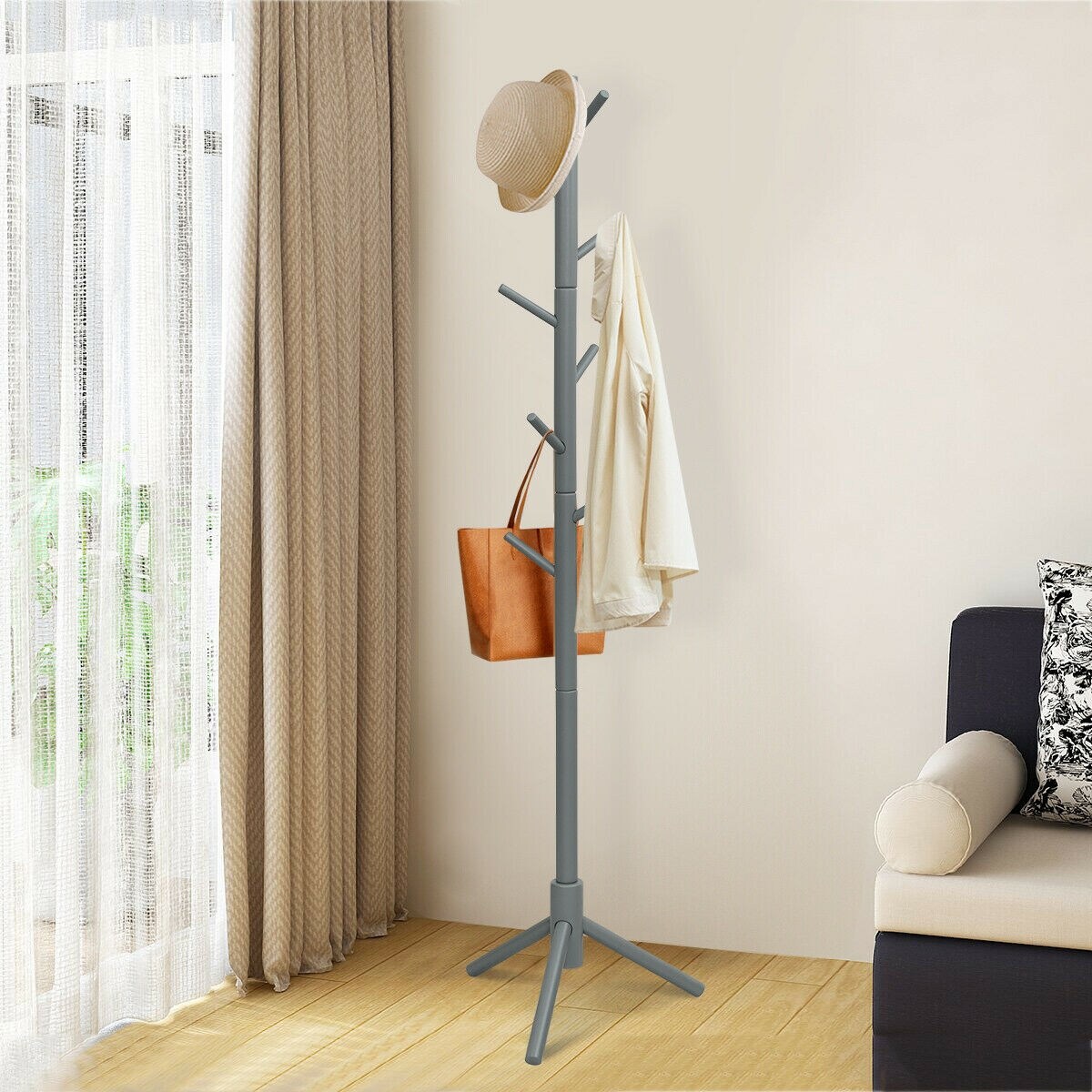 Slickblue D-CO-RG51656WH Coatrack-Stands-Pedestals - View #3