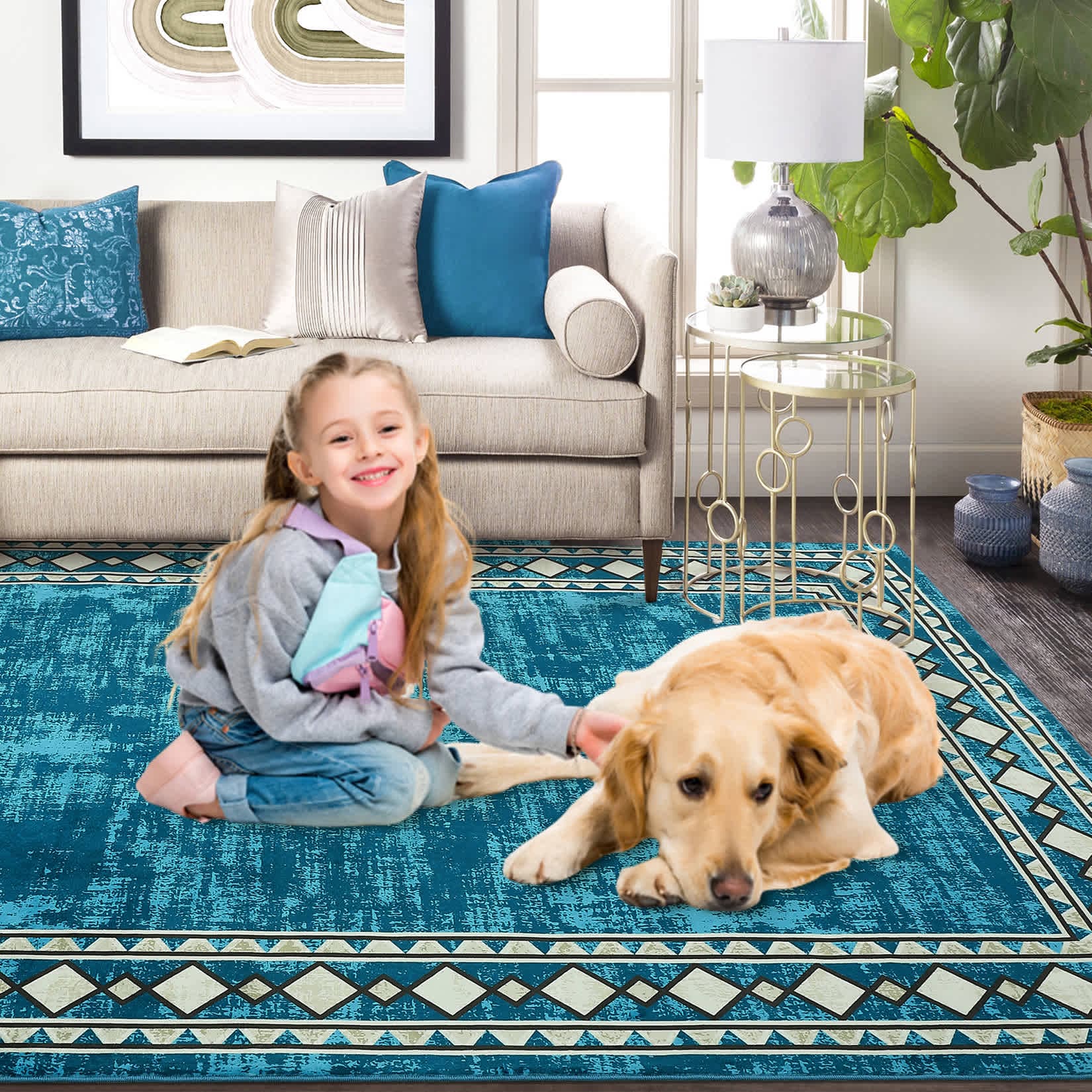 Qeetex SUNNY-PHO-16N7SKRB rugs - View #7