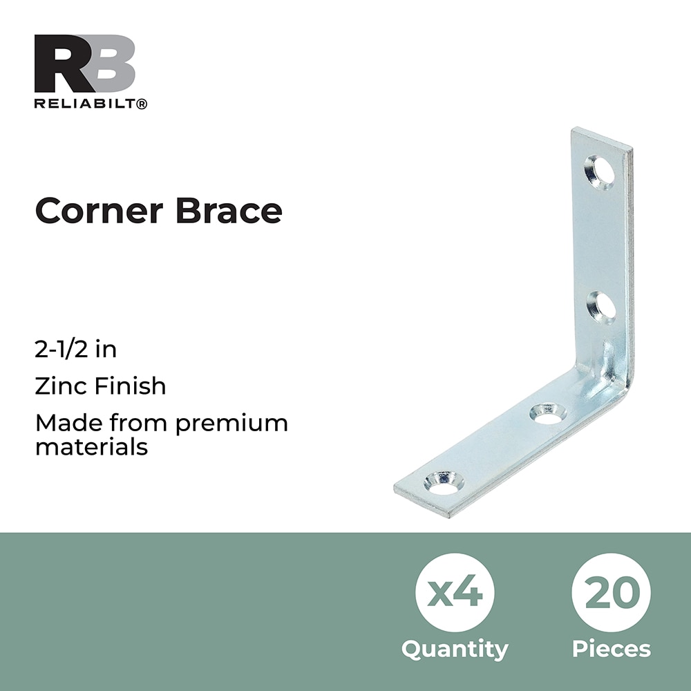 RELIABILT 605738 Mending-Plates-Brackets-Braces - View #2