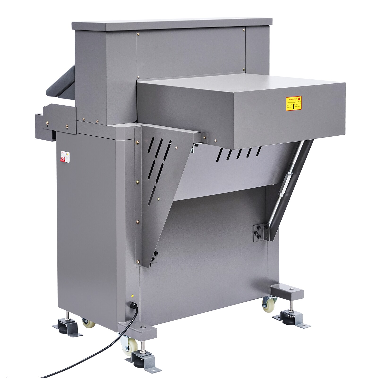 GIVIMO Electric Paper Cutter 20.3-in Width 3.15-in Depth 1100W with 7-in Touchscreen 800-Sheet Capacity and Casters for Print Production