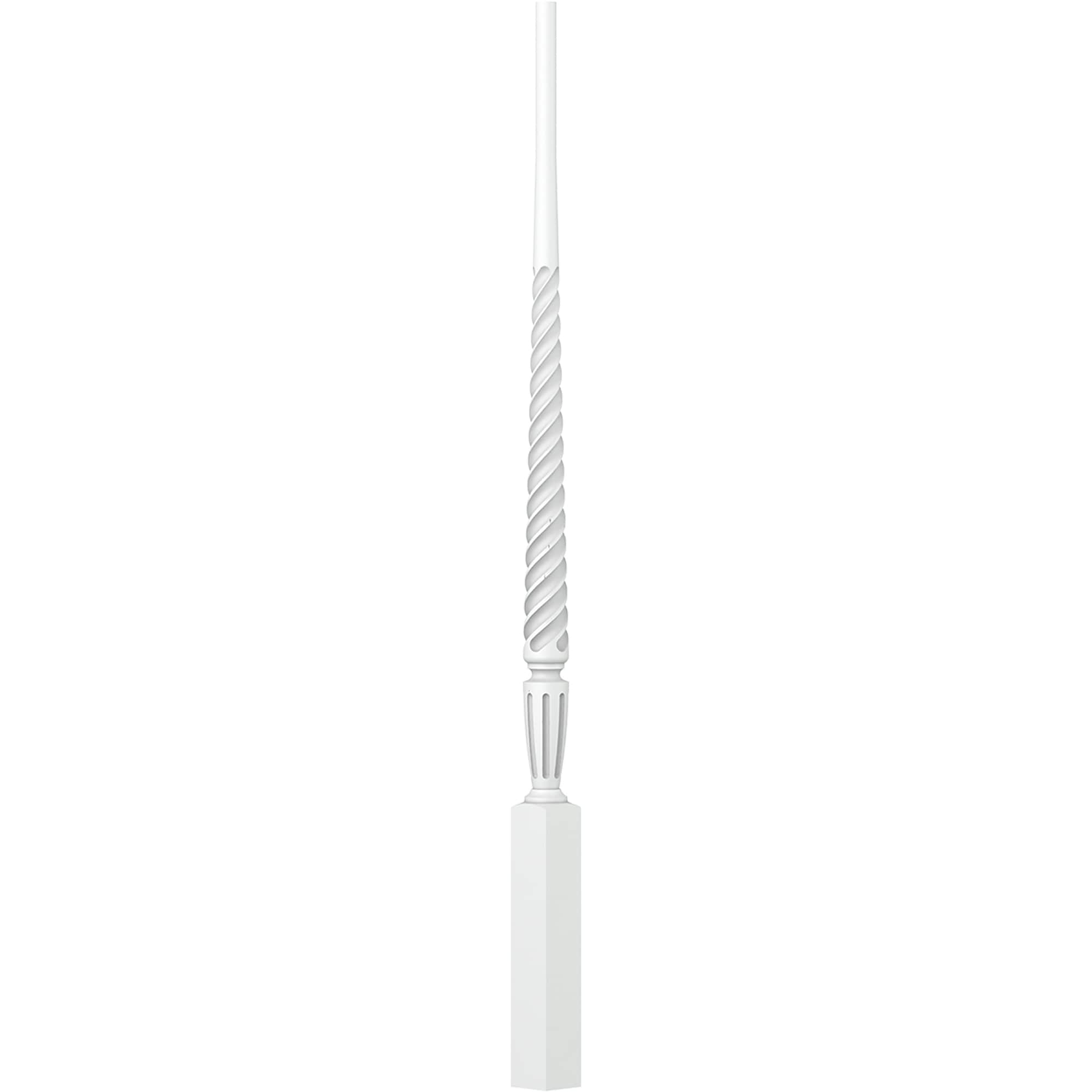 L.J. Smith Stair Systems LJT-2015-PRG 38 38-in x 1.75-in Primed Pin Top Stair Baluster