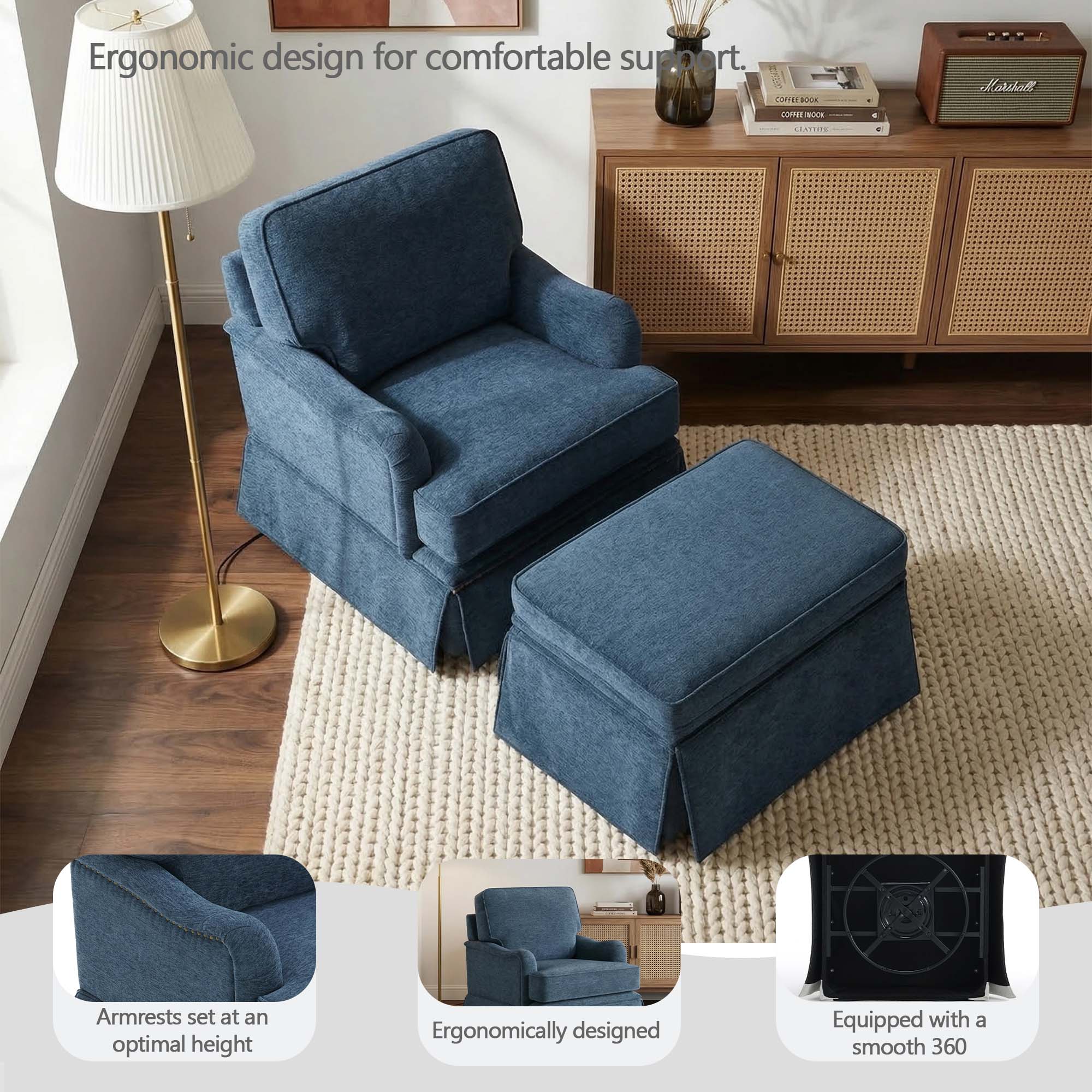 Dreamsidea LS-CH0073S-C-N-AO Living-Room-Sets - View #6