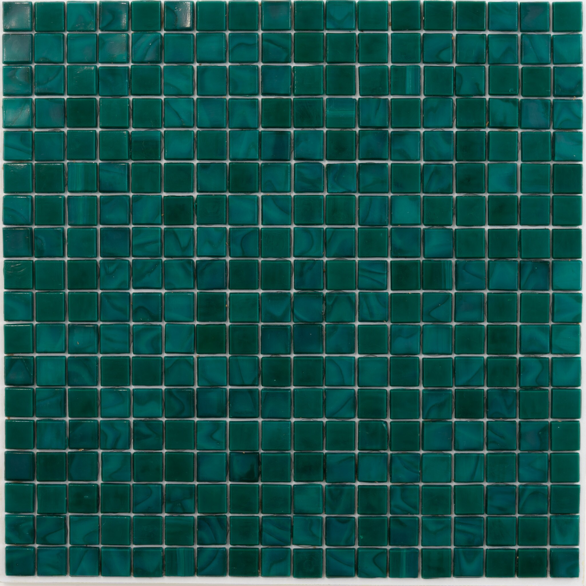 Apollo Tile Skosh Turqouise Green 11-1/2-in x 11-1/2-in Glossy Glass Uniform Squares Floor and Wall Tile (18.69-sq. ft/ Carton)