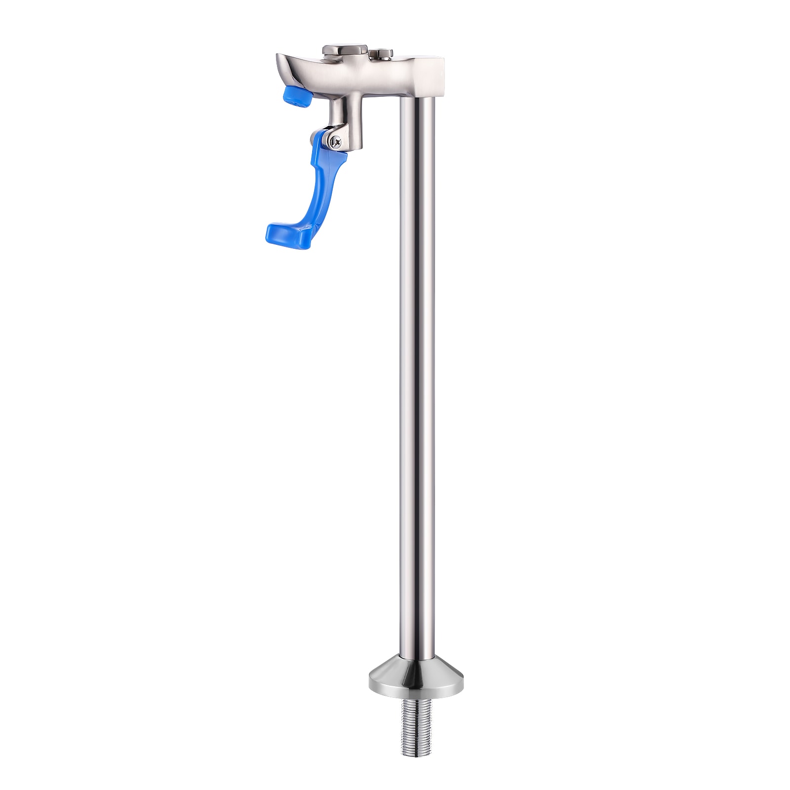WOWOW K1018-14 Brushed Nickel No handle Deck-mount Bar and Prep Kitchen Faucet