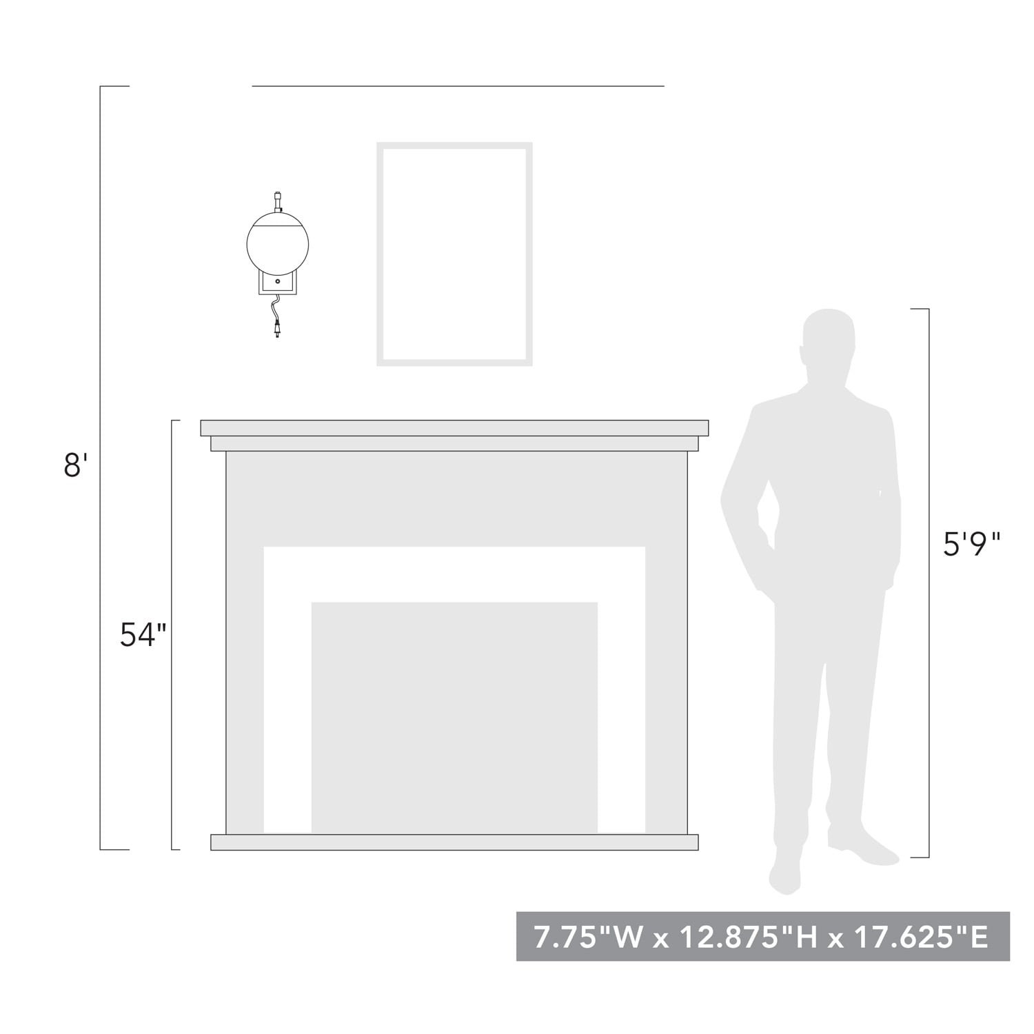Matte Black and White Articulating Swing Arm Wall Sconce