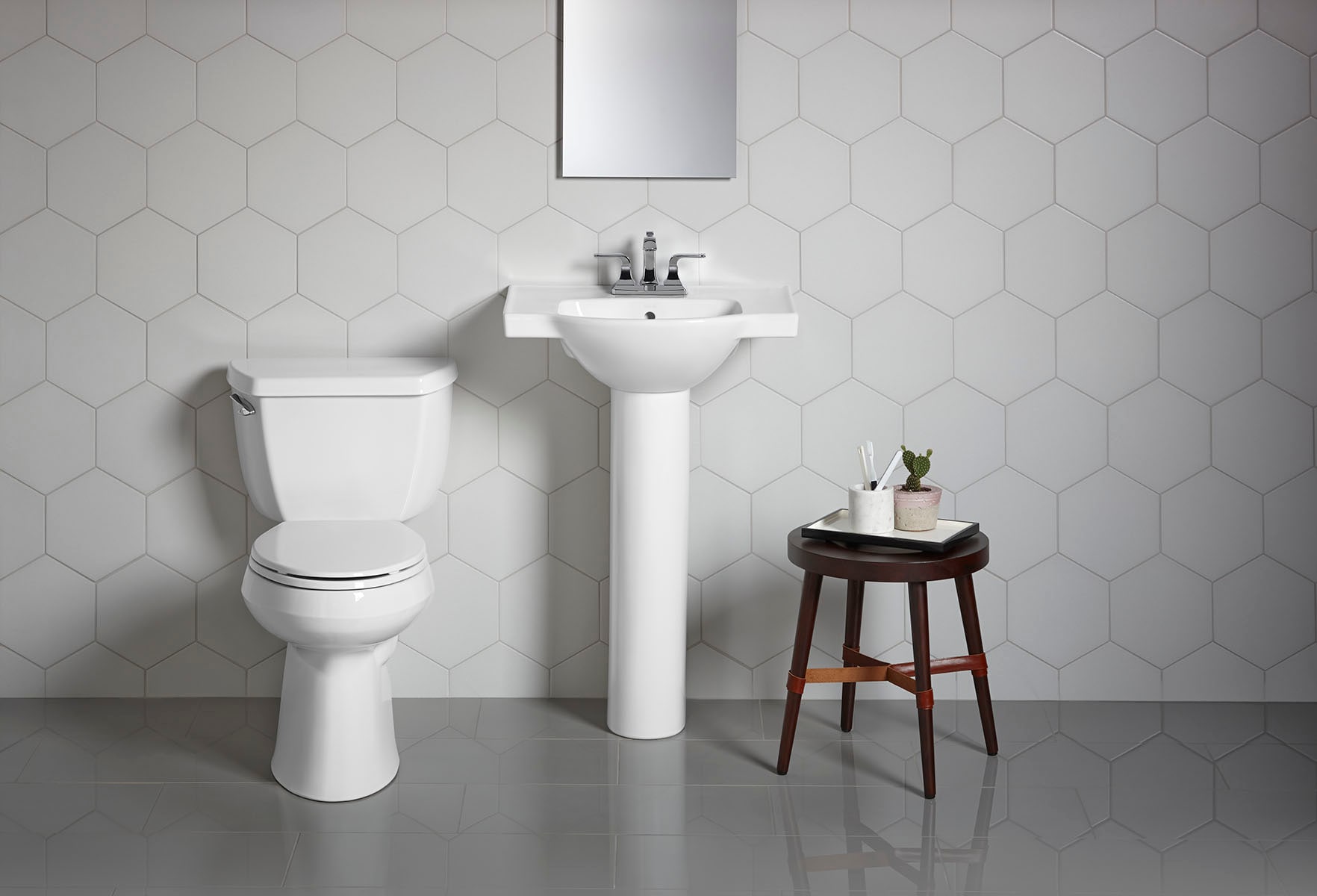 KOHLER 5266-4-0 Complete-Pedestal-Lavatories - View #4