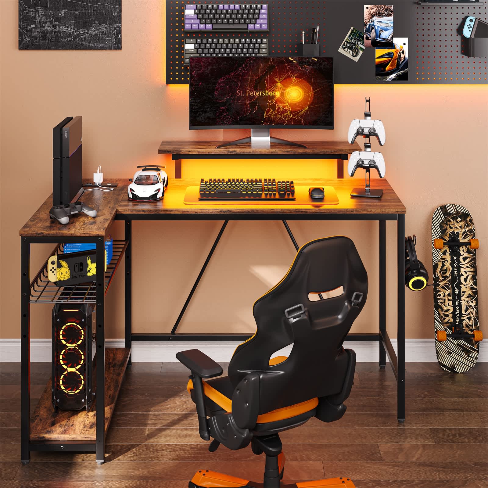 Bestier LOW-H100612AUS-RST desks - View #2