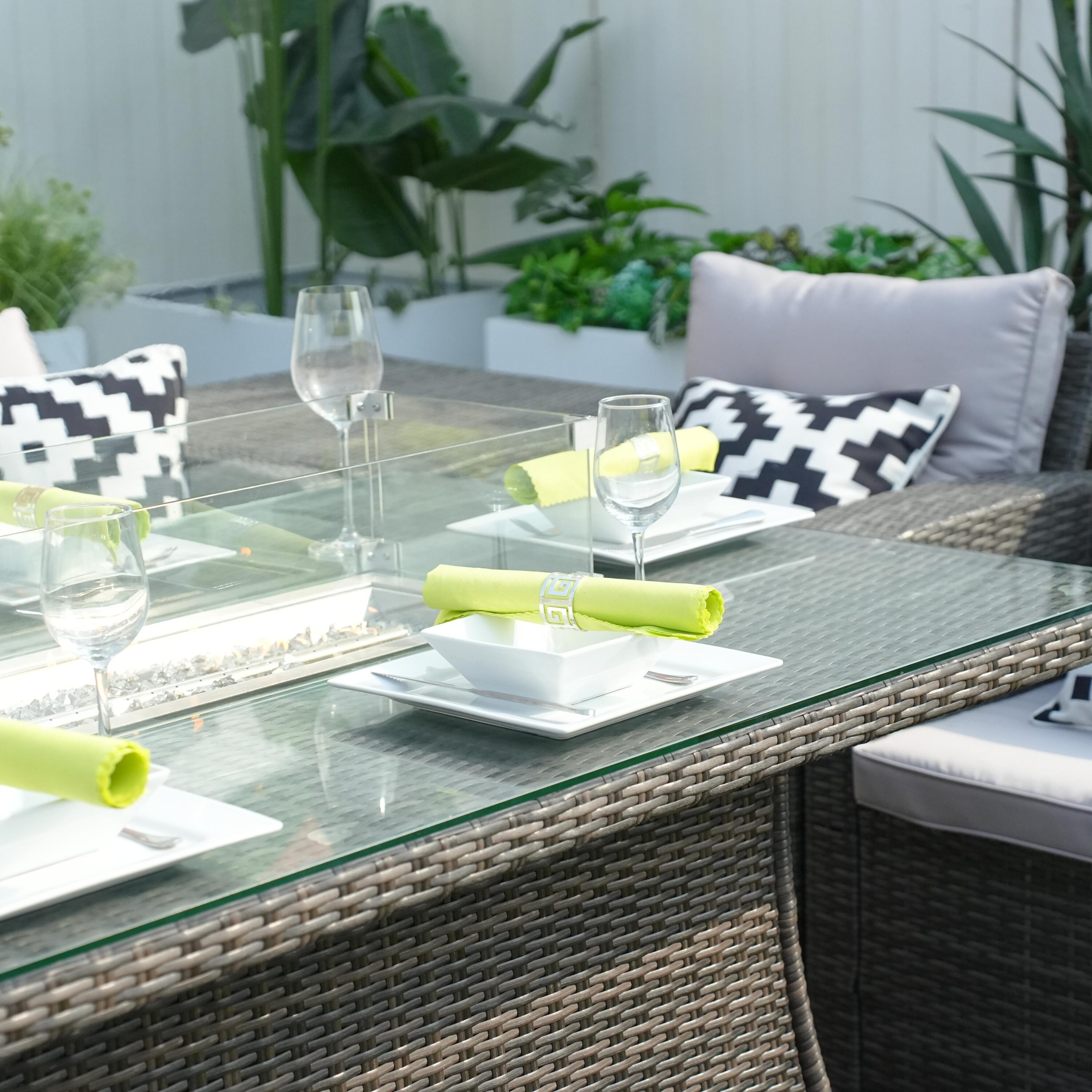 Direct Wicker DWG-1503&06R-GR Patio-Dining-Sets - View #5