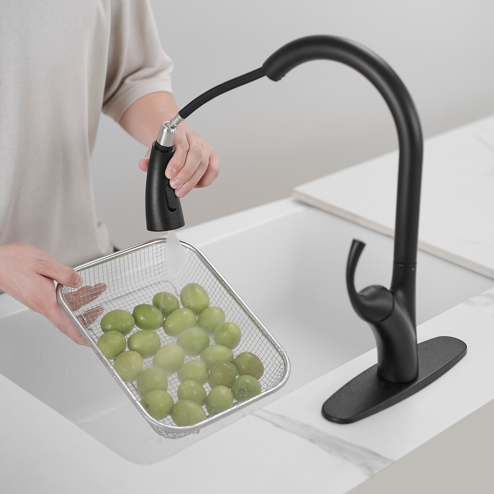 BWE A-94033-BLACK Kitchen-Faucets - View #11