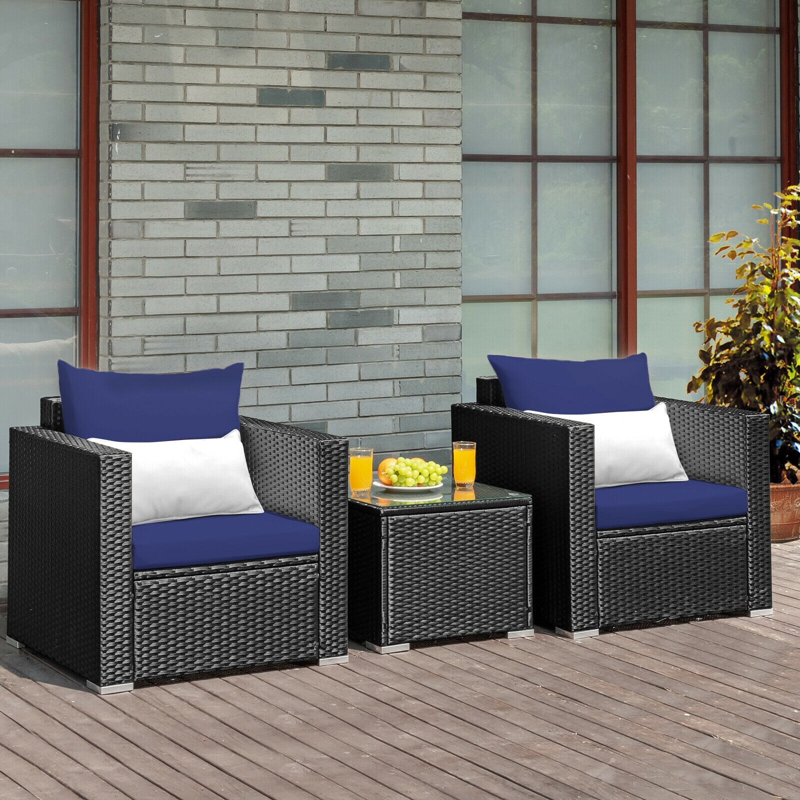 Forclover HYFE-66530GR Patio-Conversation-Sets - View #6