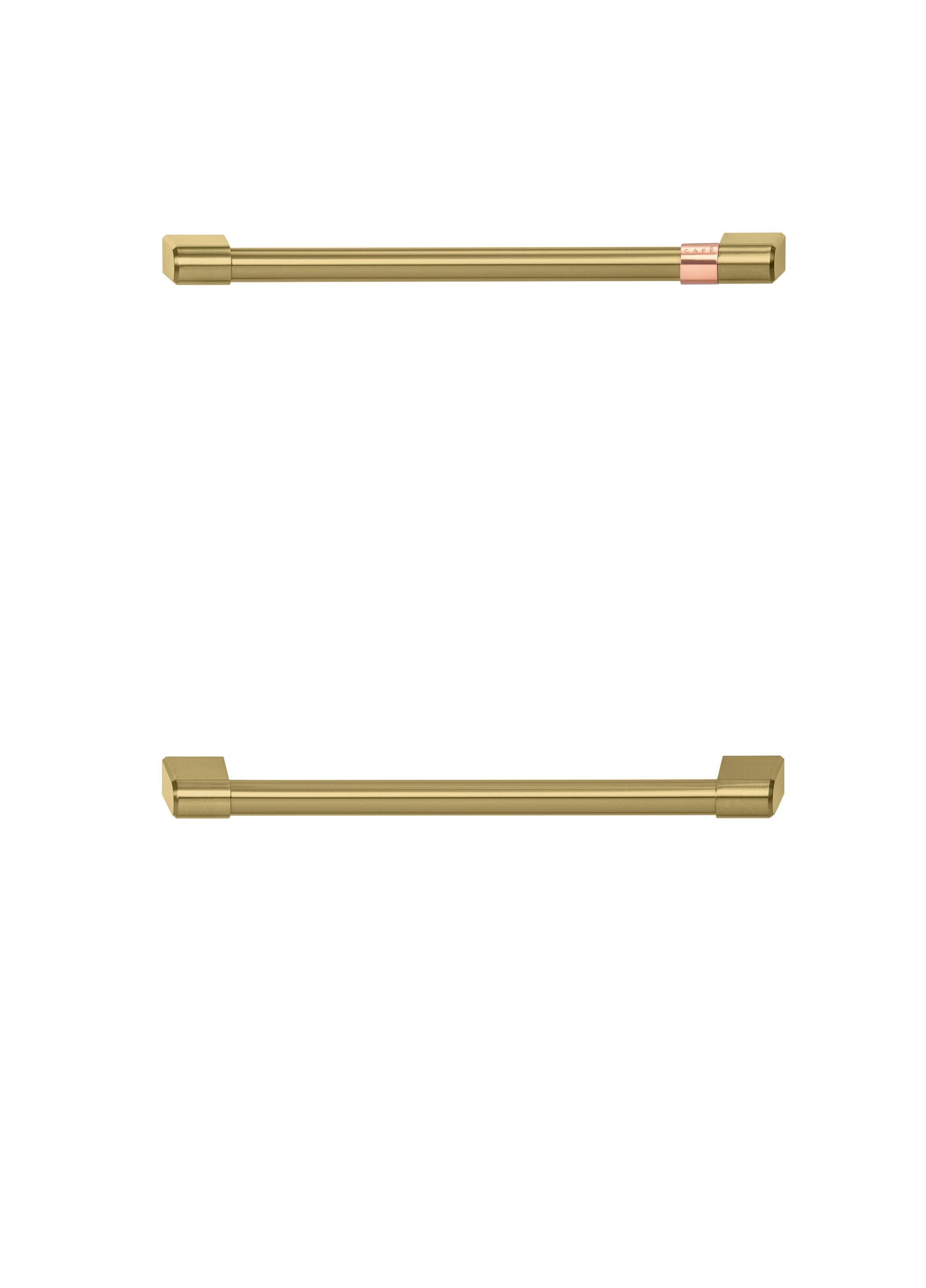 Cafe CXQD2H2PNCG Undercounter 2 Piece Handle Kit- Brushed Brass
