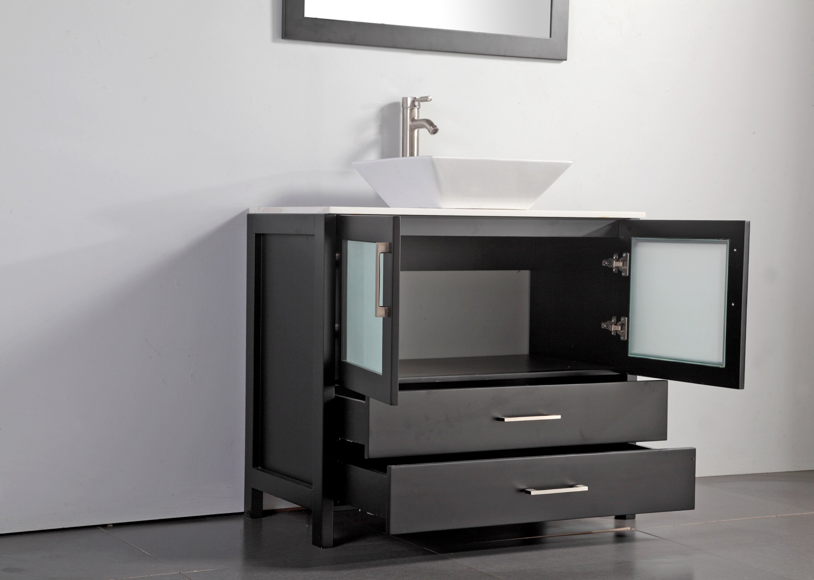 Ravenna 36 Single Sink Bathroom Vanity Combo Set Espresso