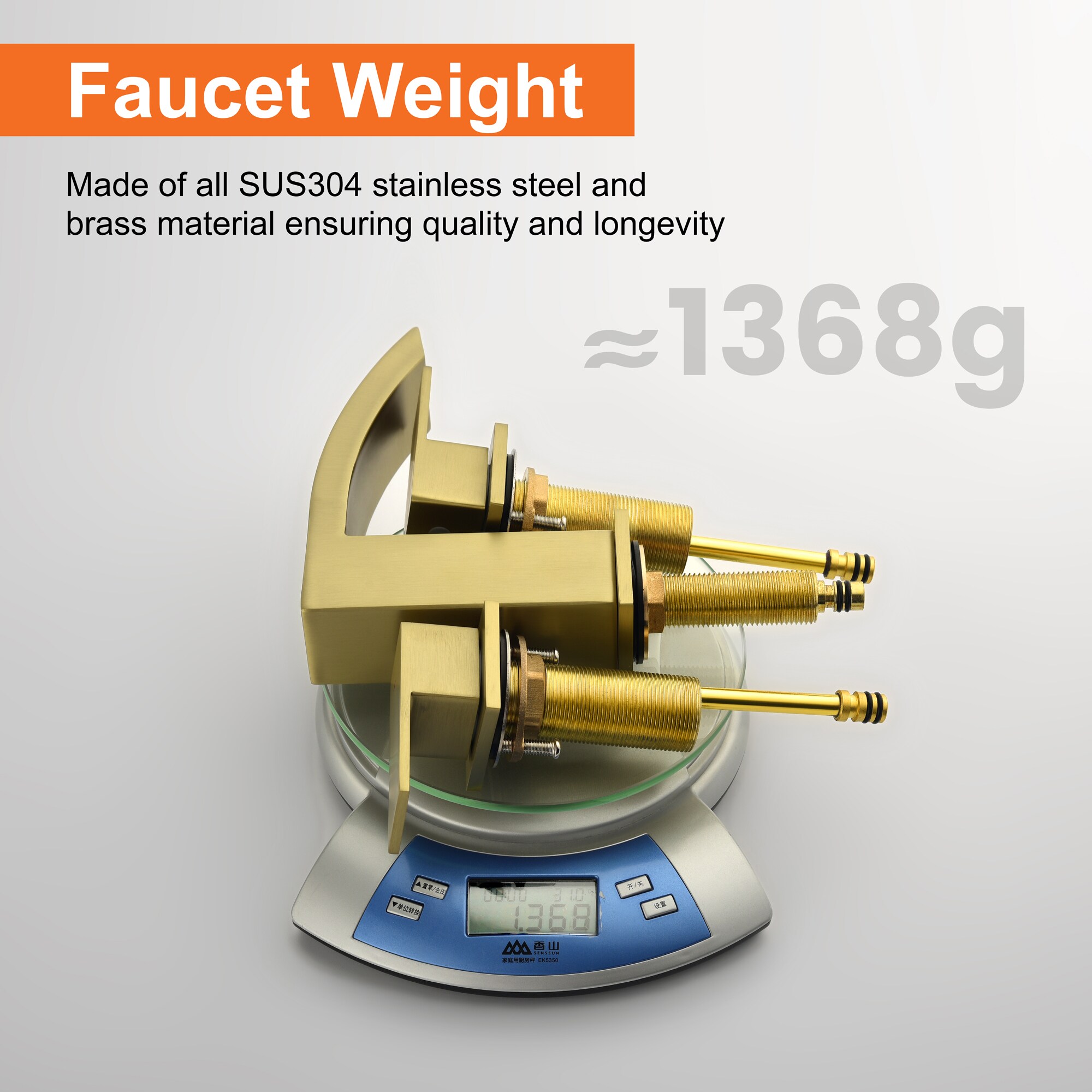 WELLFOR WF-B3535-BG Lavatory-Faucets - View #13