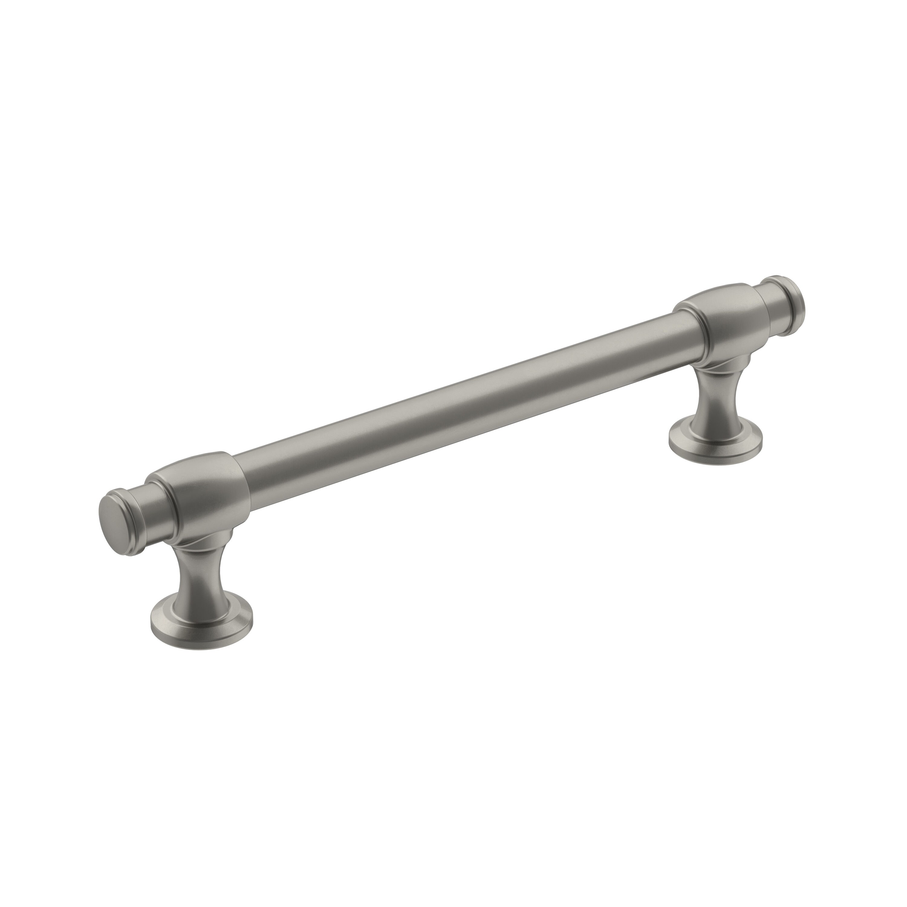 Amerock BP36767G10 Winsome 5-1/16-in , 128mm Center to Center Satin Nickel Cylindrical Bar