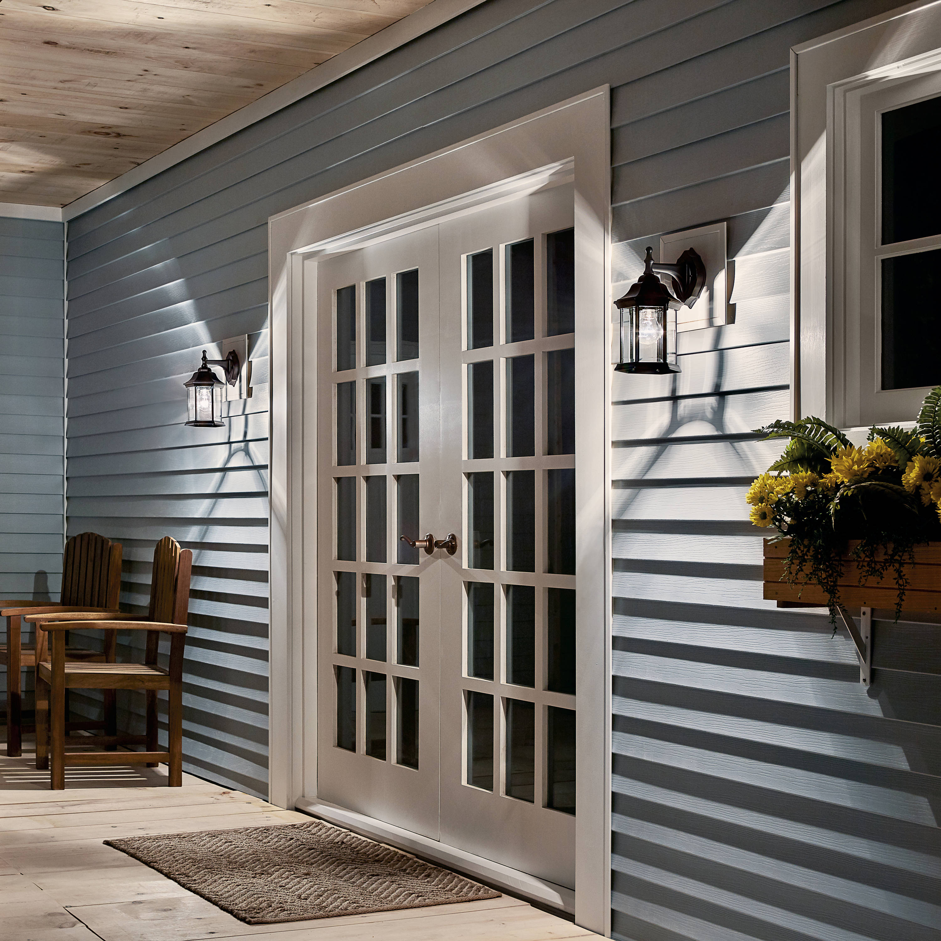 Kichler 9776BK Outdoor-Wall-Lighting - View #3